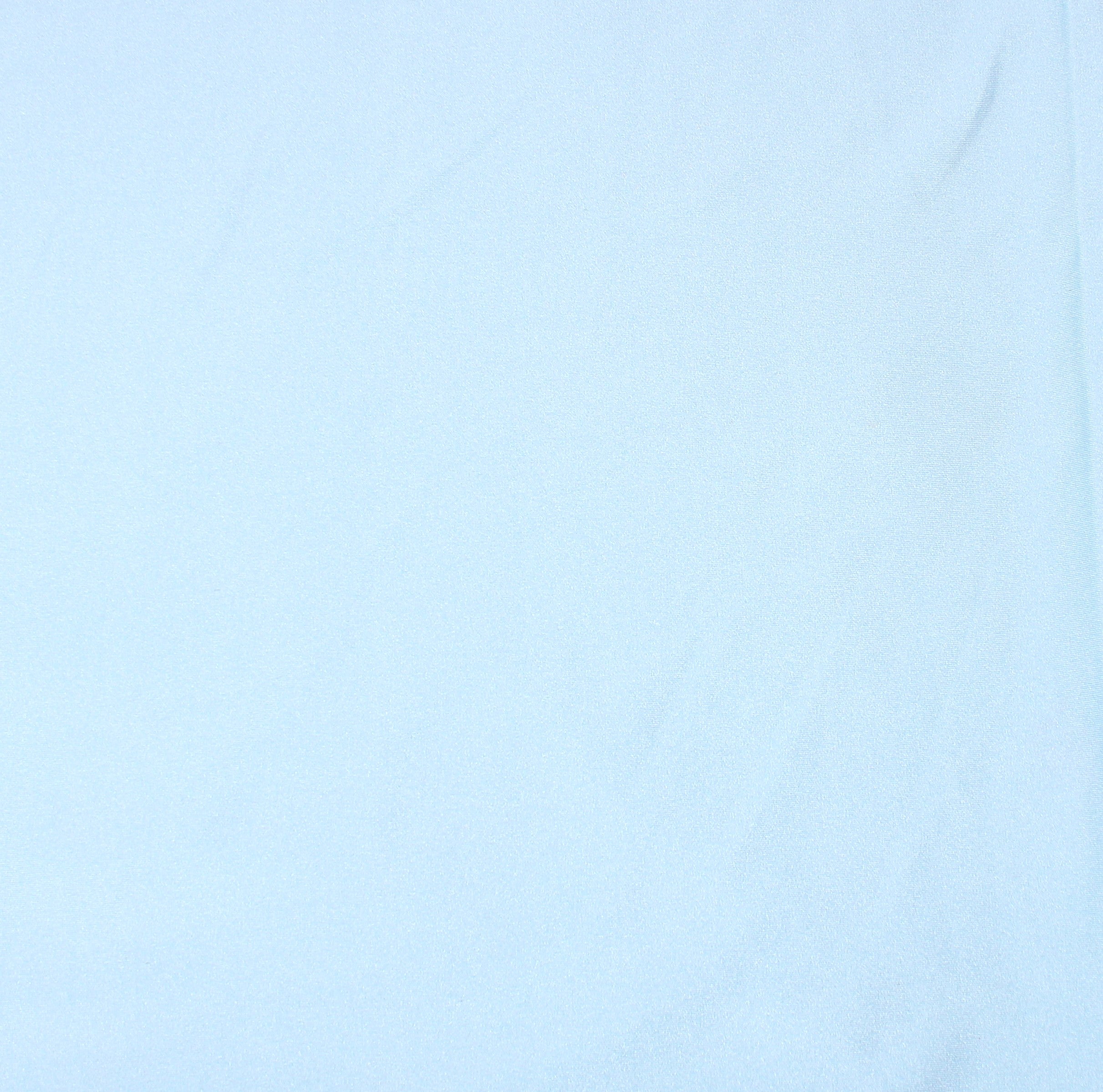 Per Metre, Super Soft Shiny Lycra, 'LIGHT BLUE' - 55" Wide