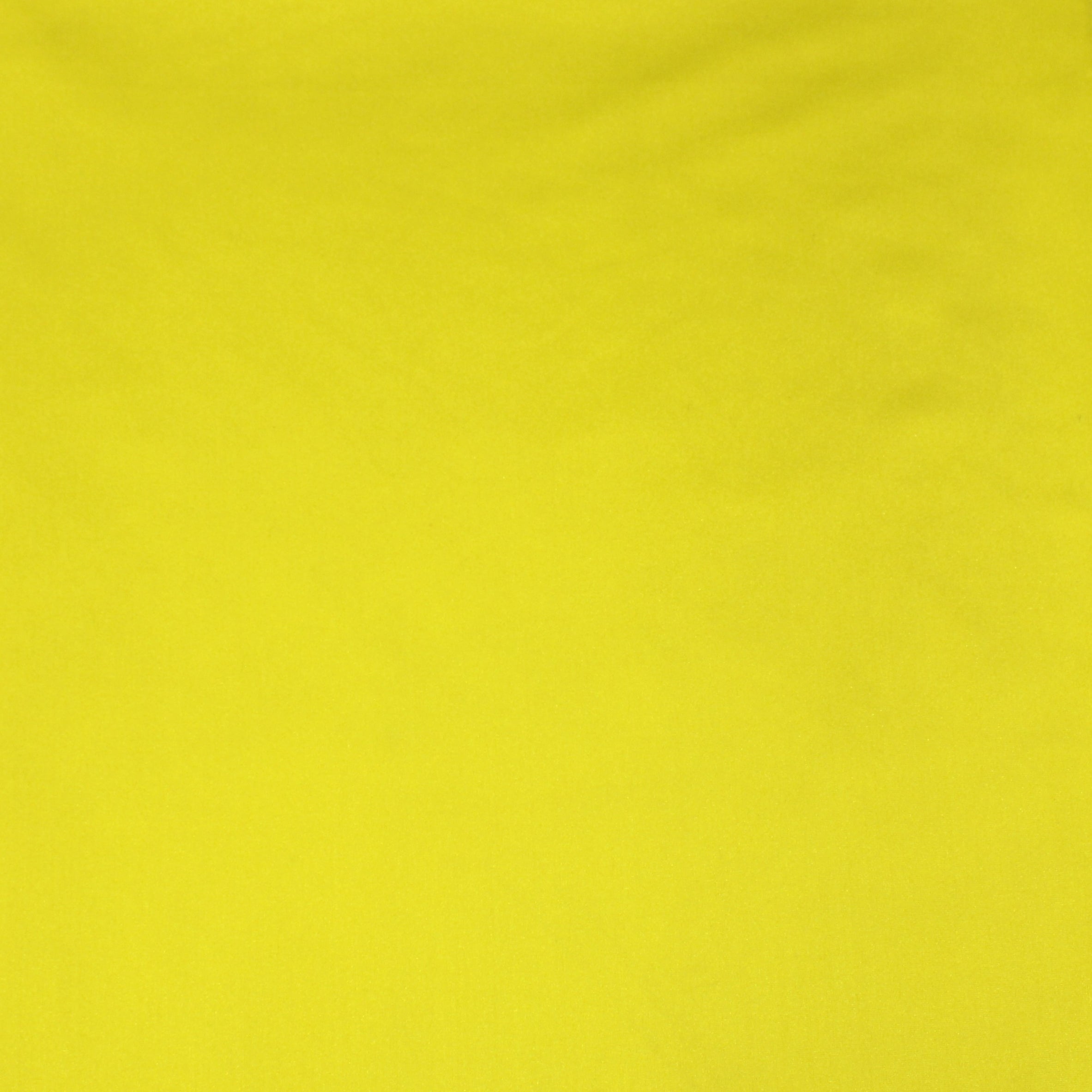Per Metre, Super Soft Shiny Lycra, 'YELLOW' - 55" Wide