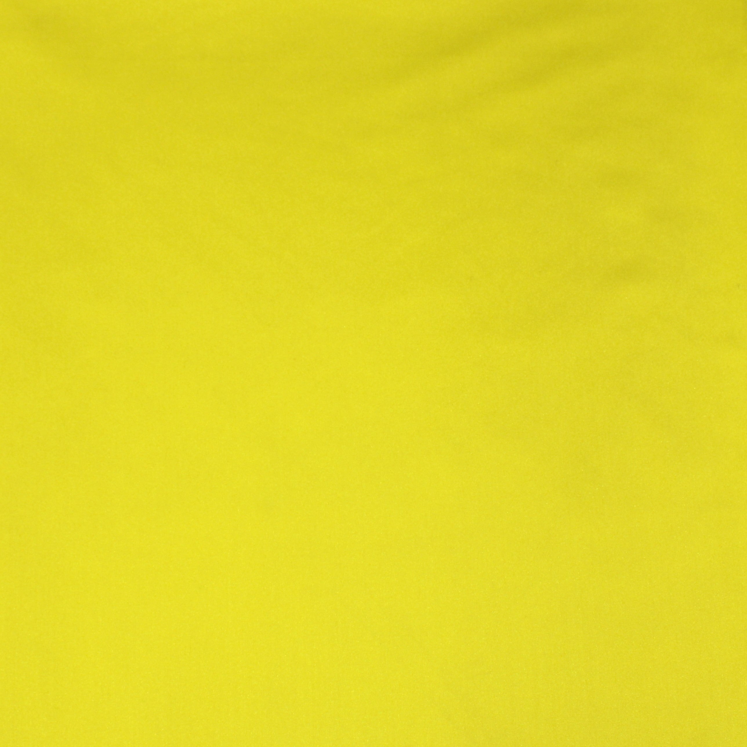 Per Metre, Super Soft Shiny Lycra, 'YELLOW' - 55" Wide