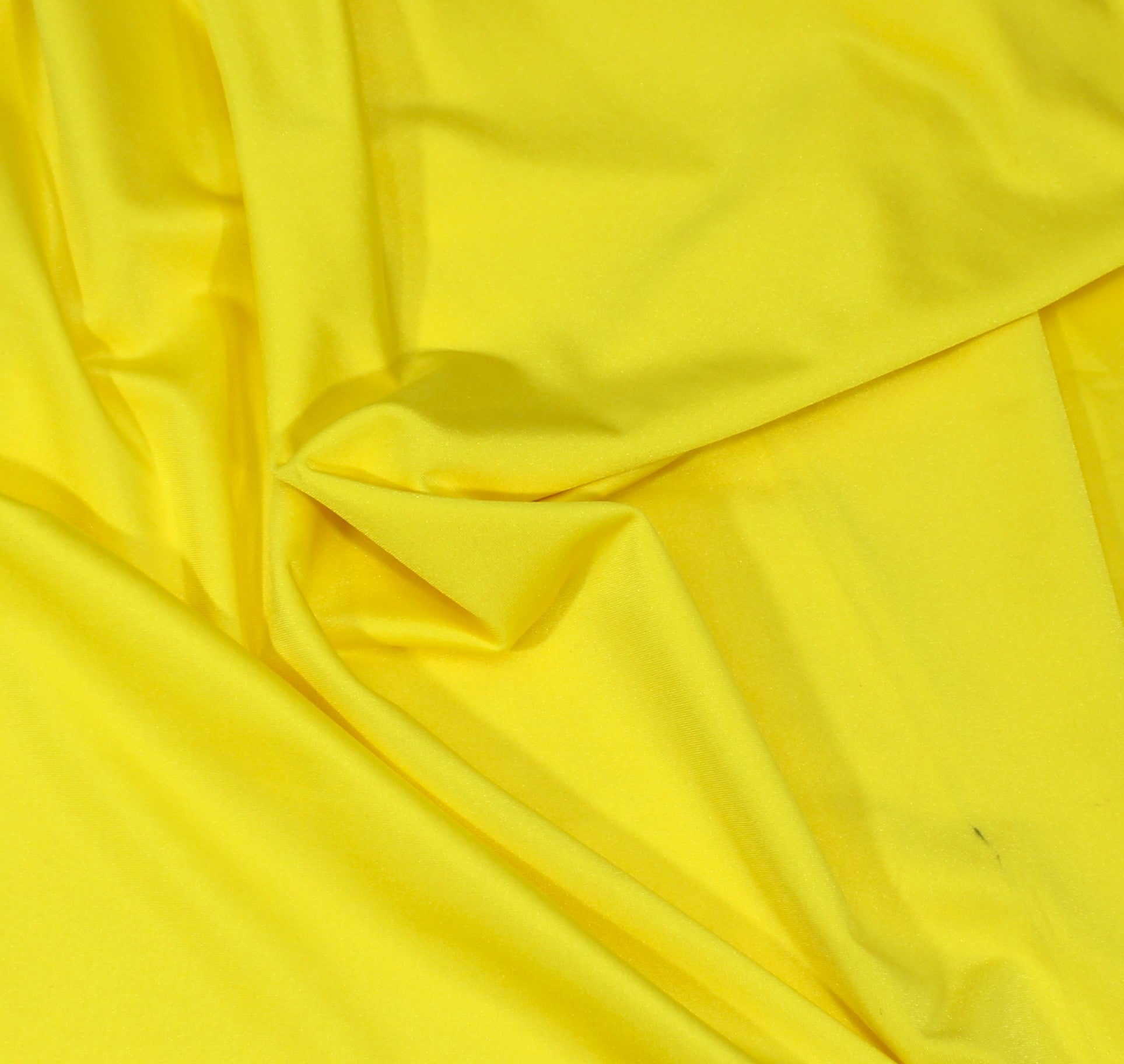 Per Metre, Super Soft Shiny Lycra, 'YELLOW' - 55" Wide