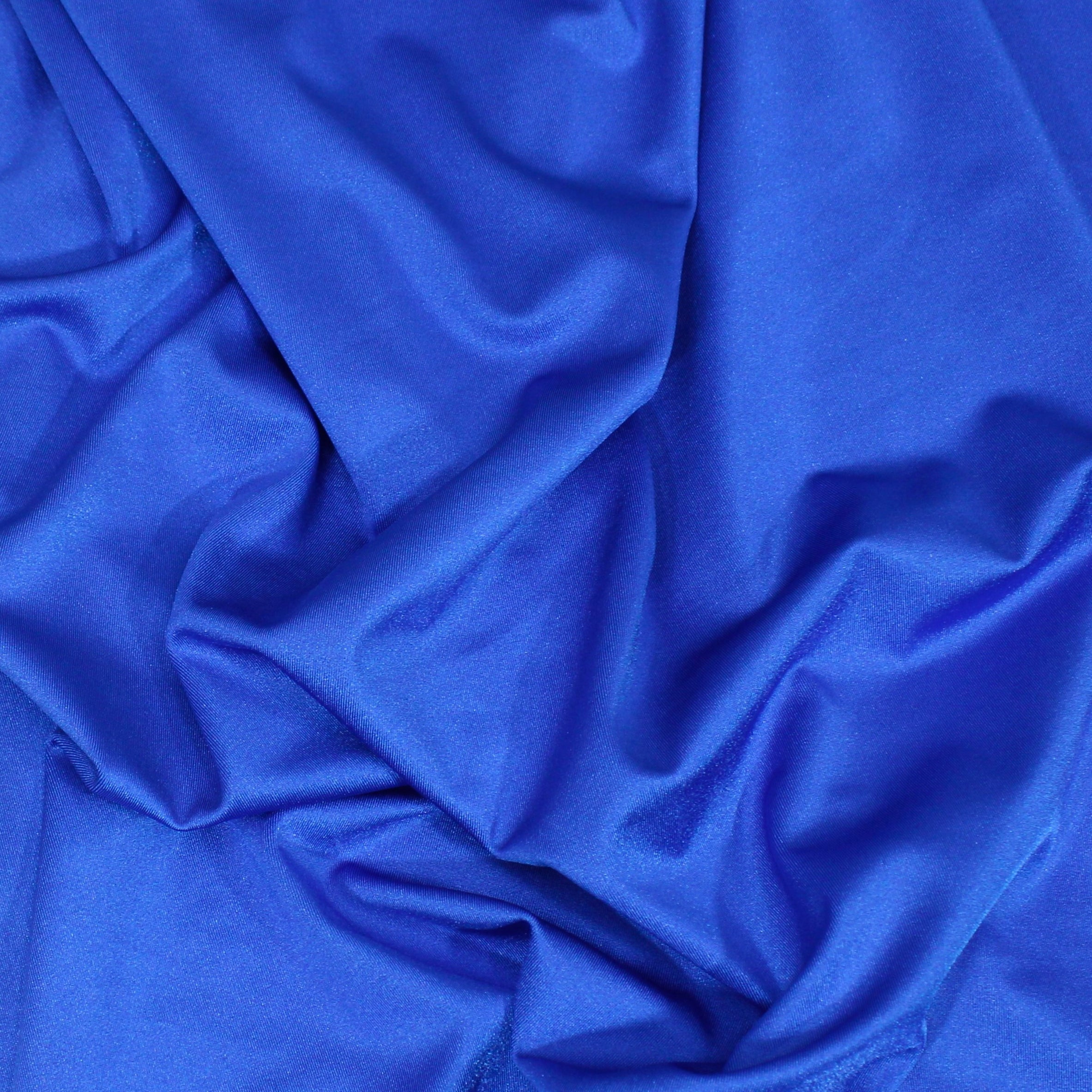 Per Metre, Super Soft Shiny Lycra, 'ROYAL BLUE' - 55" Wide