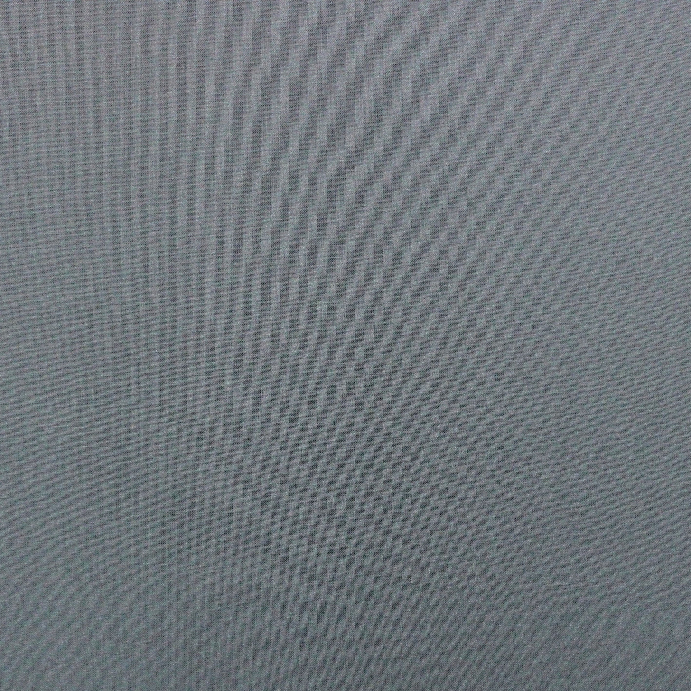 Luxury Plain 100% Cotton - 58" Wide- Grey (Per Metre)