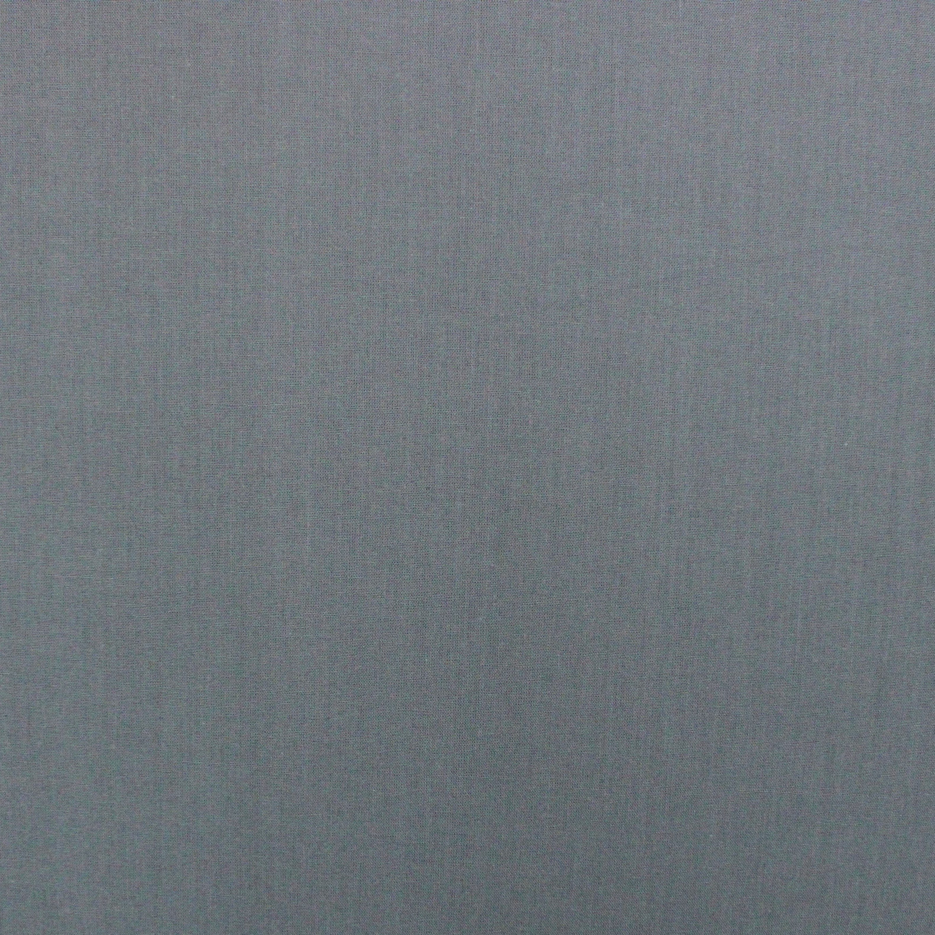 Luxury Plain 100% Cotton - 58" Wide- Grey (Per Metre)