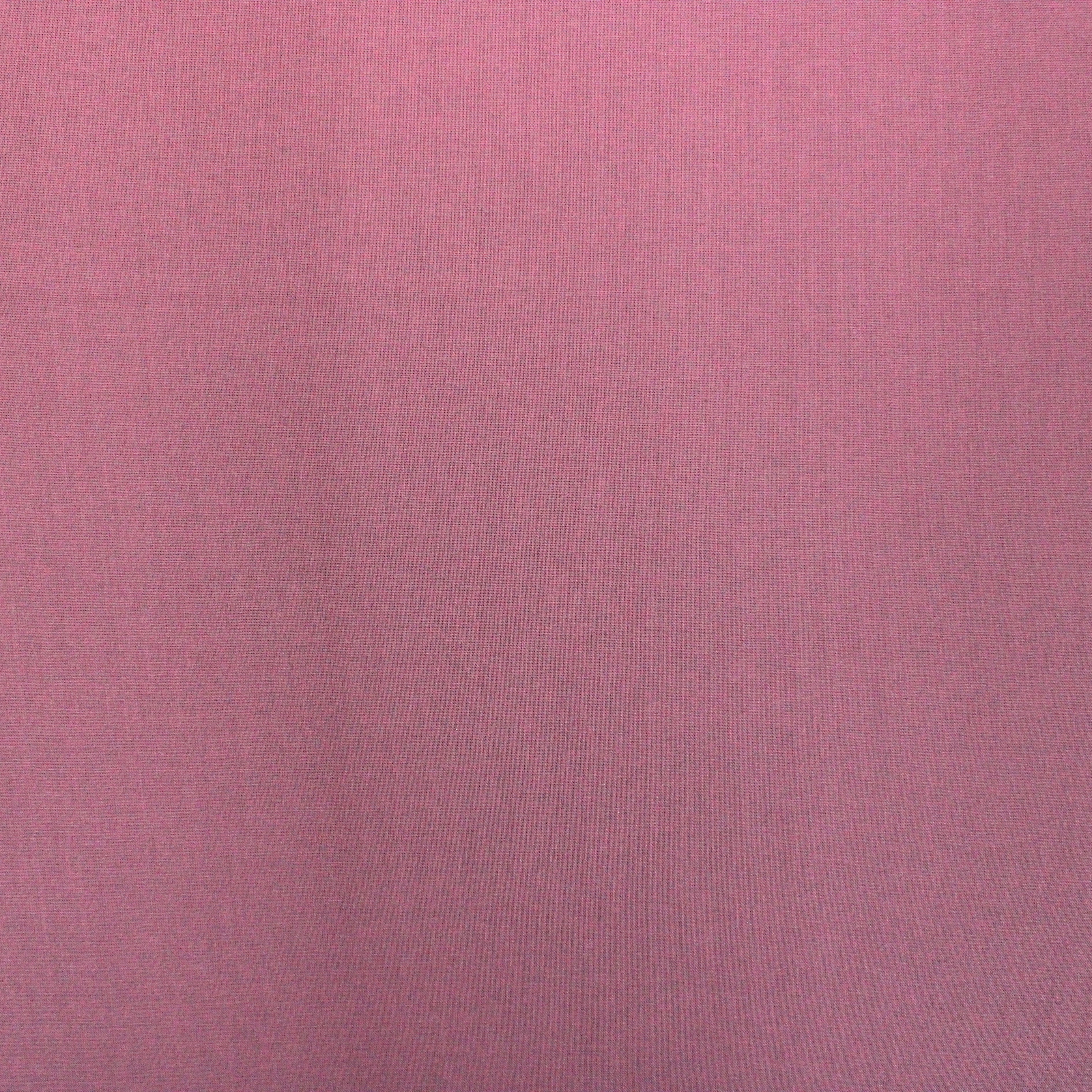 Luxury Plain 100% Cotton - 58" Wide- Mauve (Per Metre)