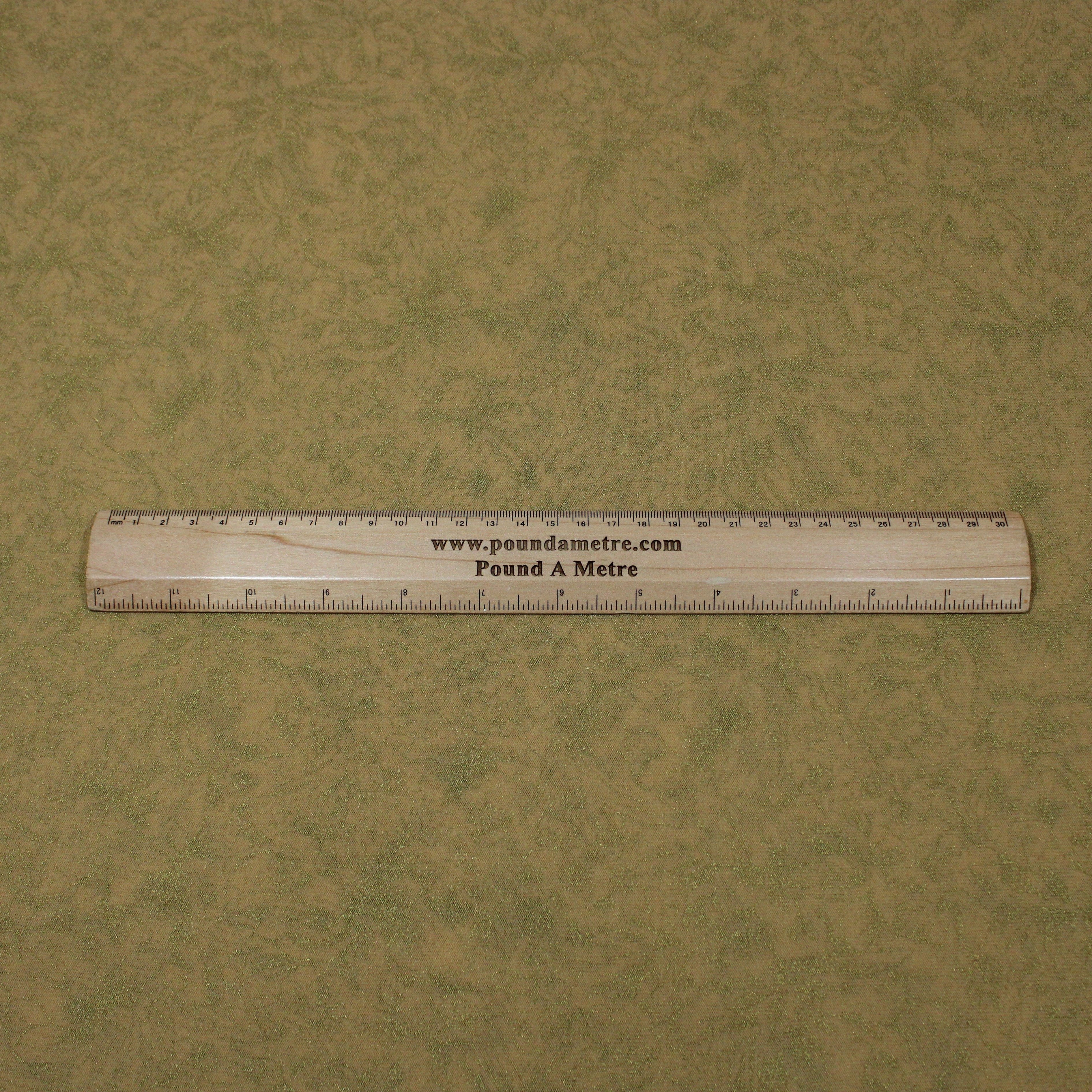 10 Metres Soft Printed Mesh Jersey - 55" Wide (Gold)