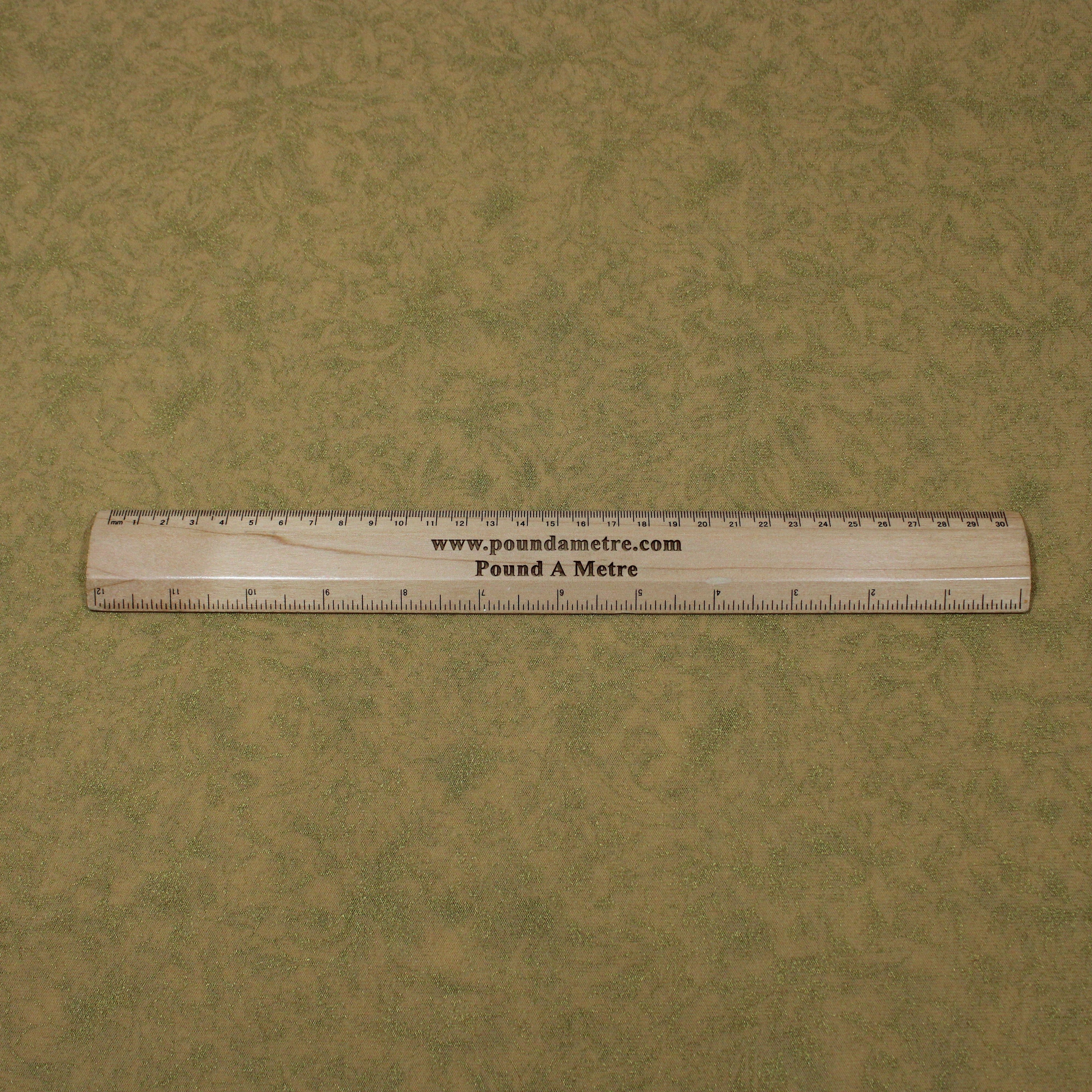 10 Metres Soft Printed Mesh Jersey - 55" Wide (Gold)