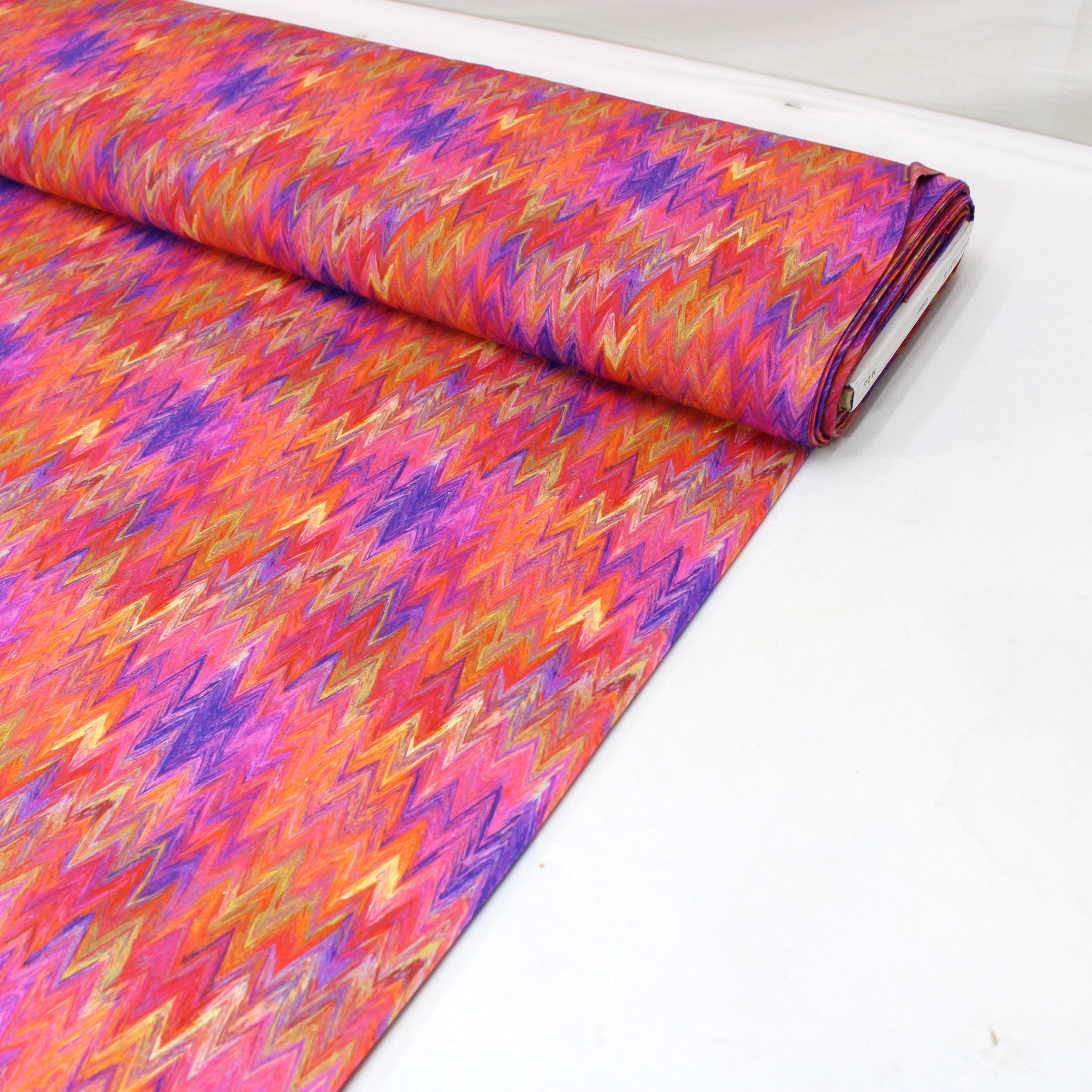 Digital Printed Cotton, 'RED' - 58" Wide (Per Metre)