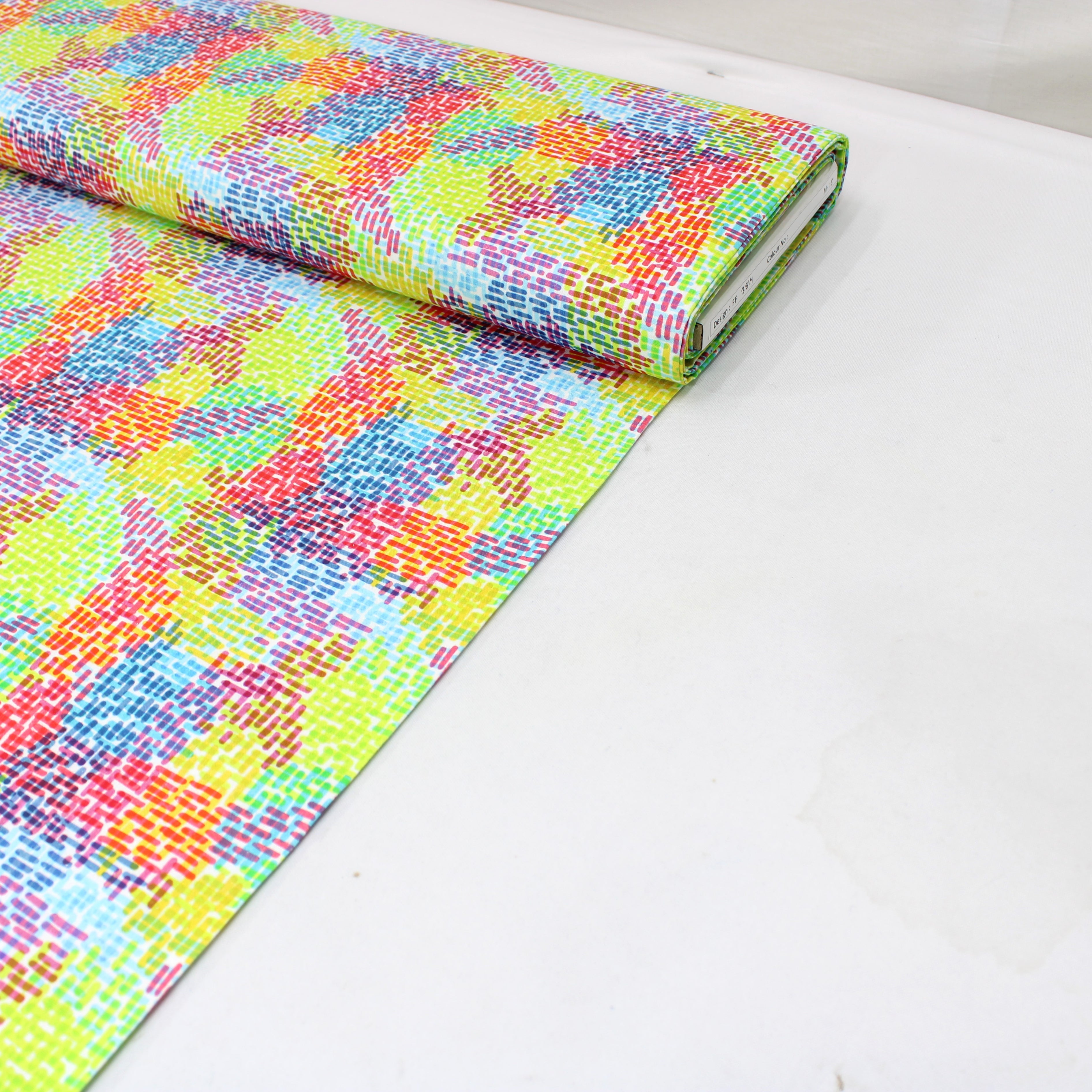 Digital Printed Cotton, 'YELLOW' - 44" Wide (Per Metre)