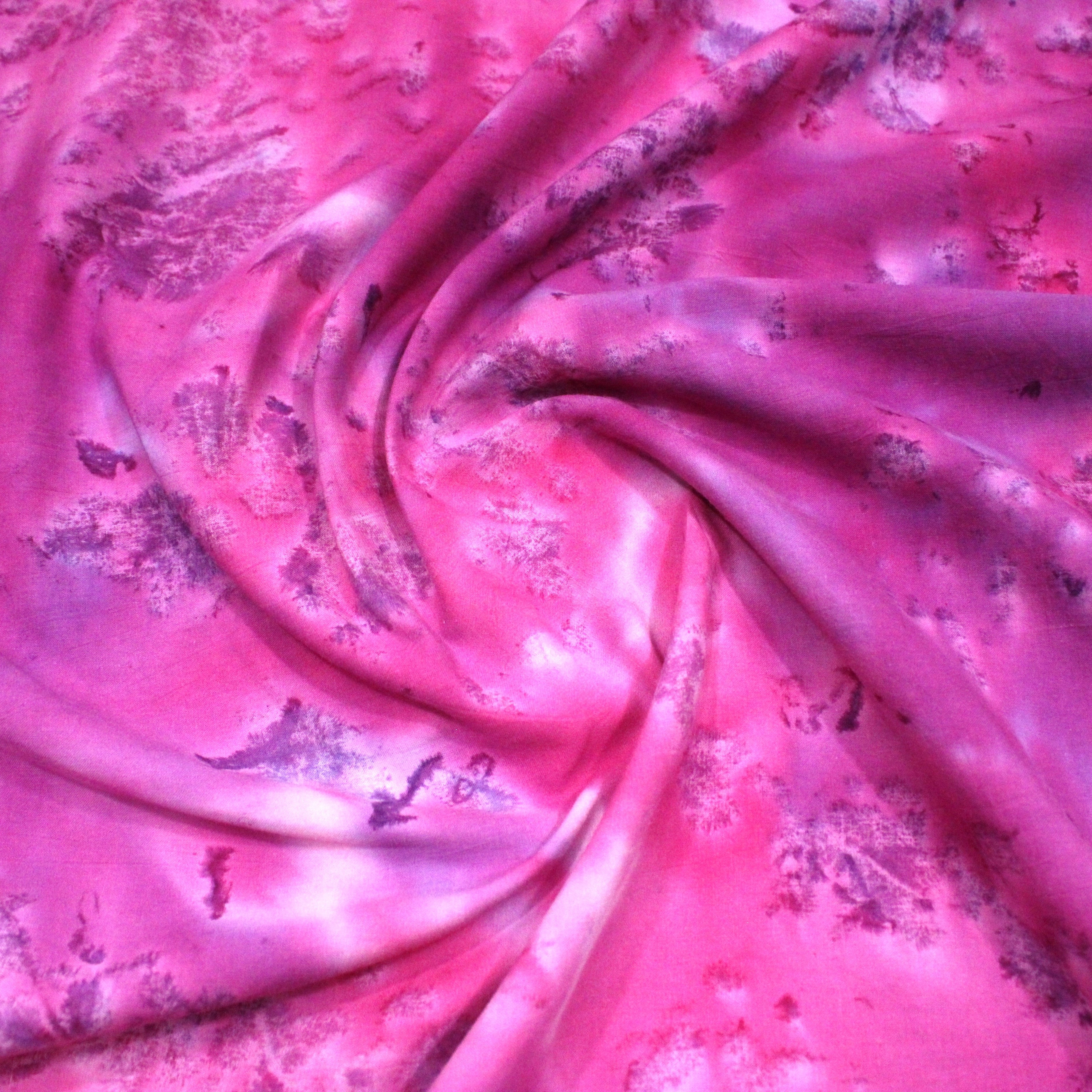 Premium Quality 100% Cotton Batik - 45" Wide - Pink