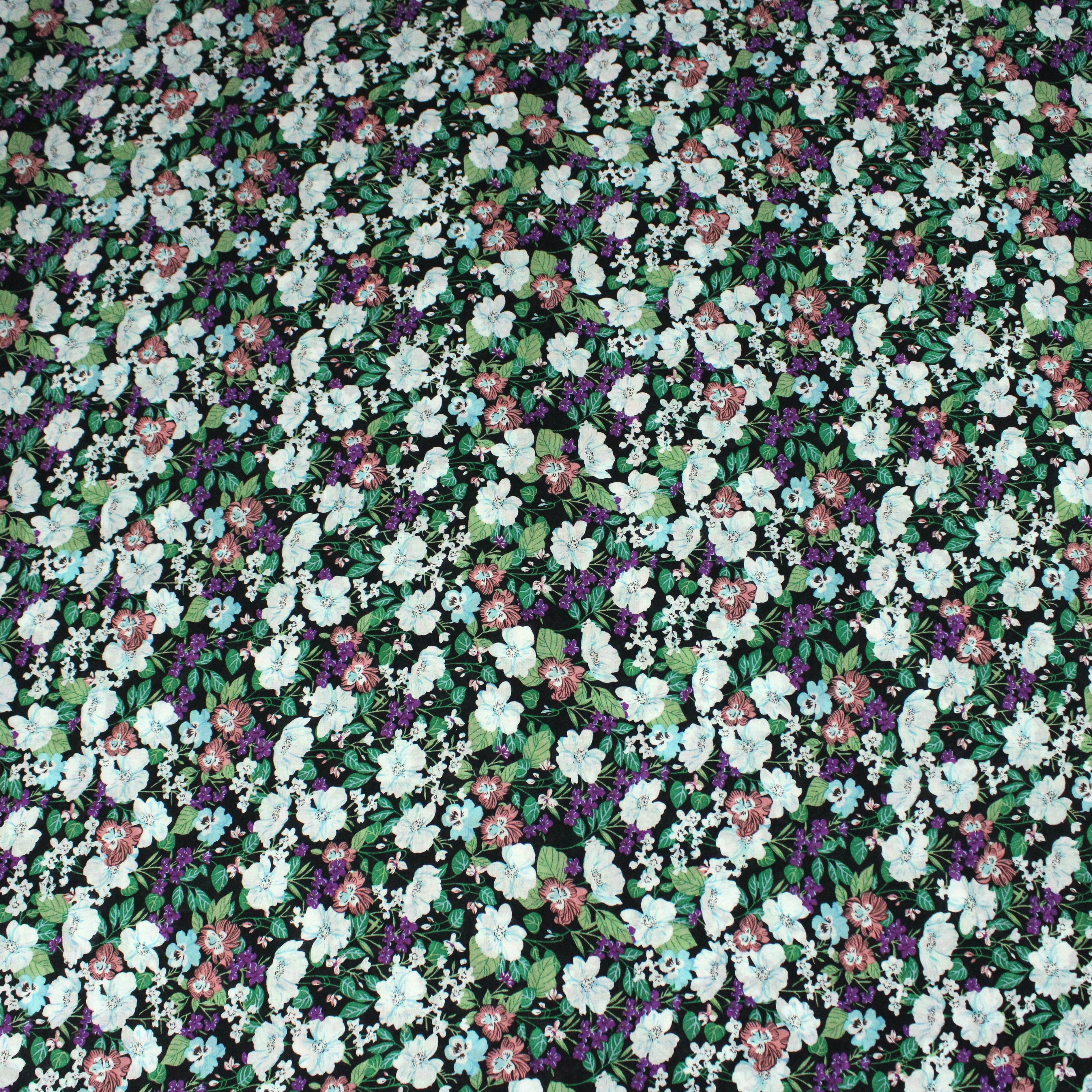 3 Metres, Premium Cotton Lawn - 60" Wide - Floral