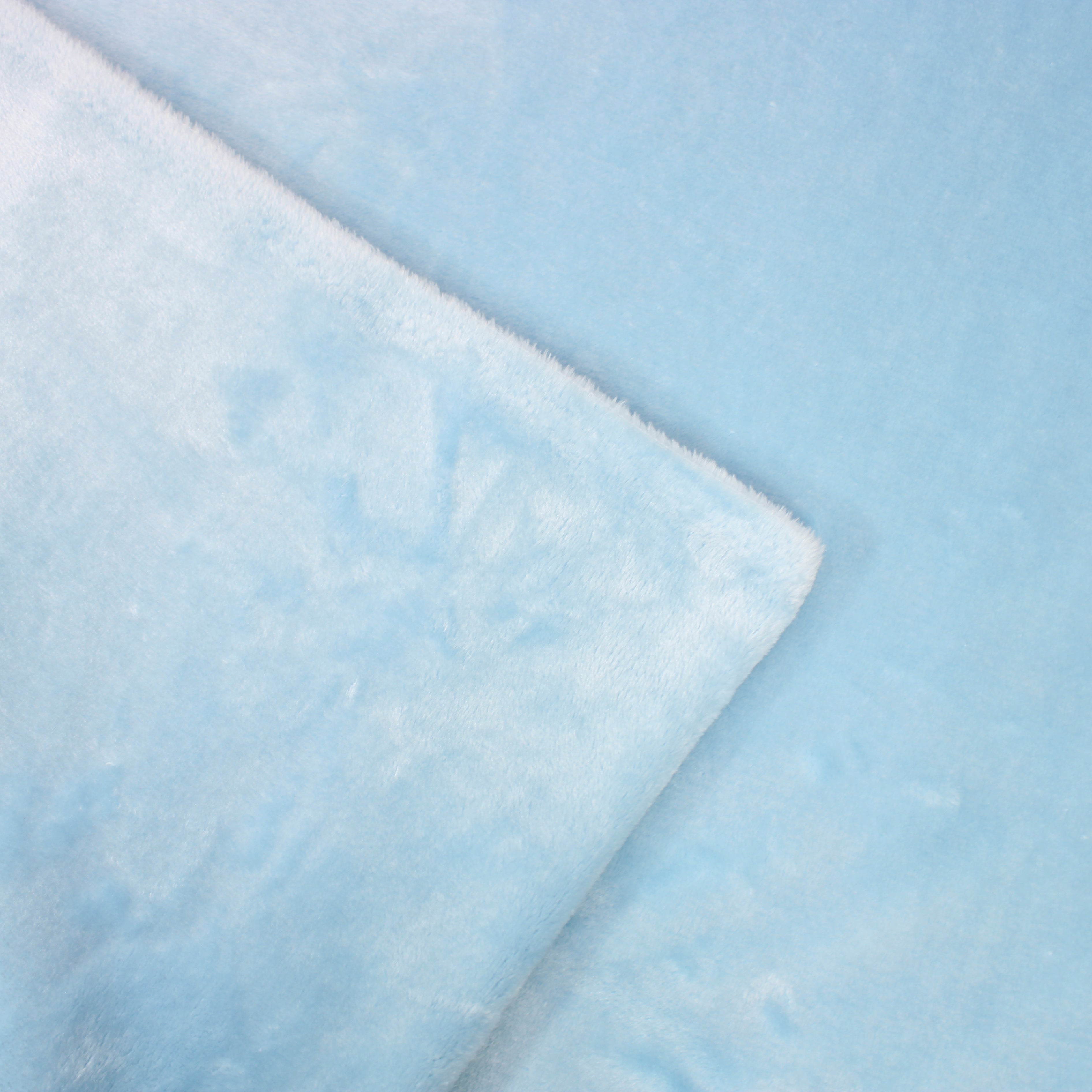 3 Metres, Ultra Soft Cuddle Fleece, 'BLUE' -55" Wide