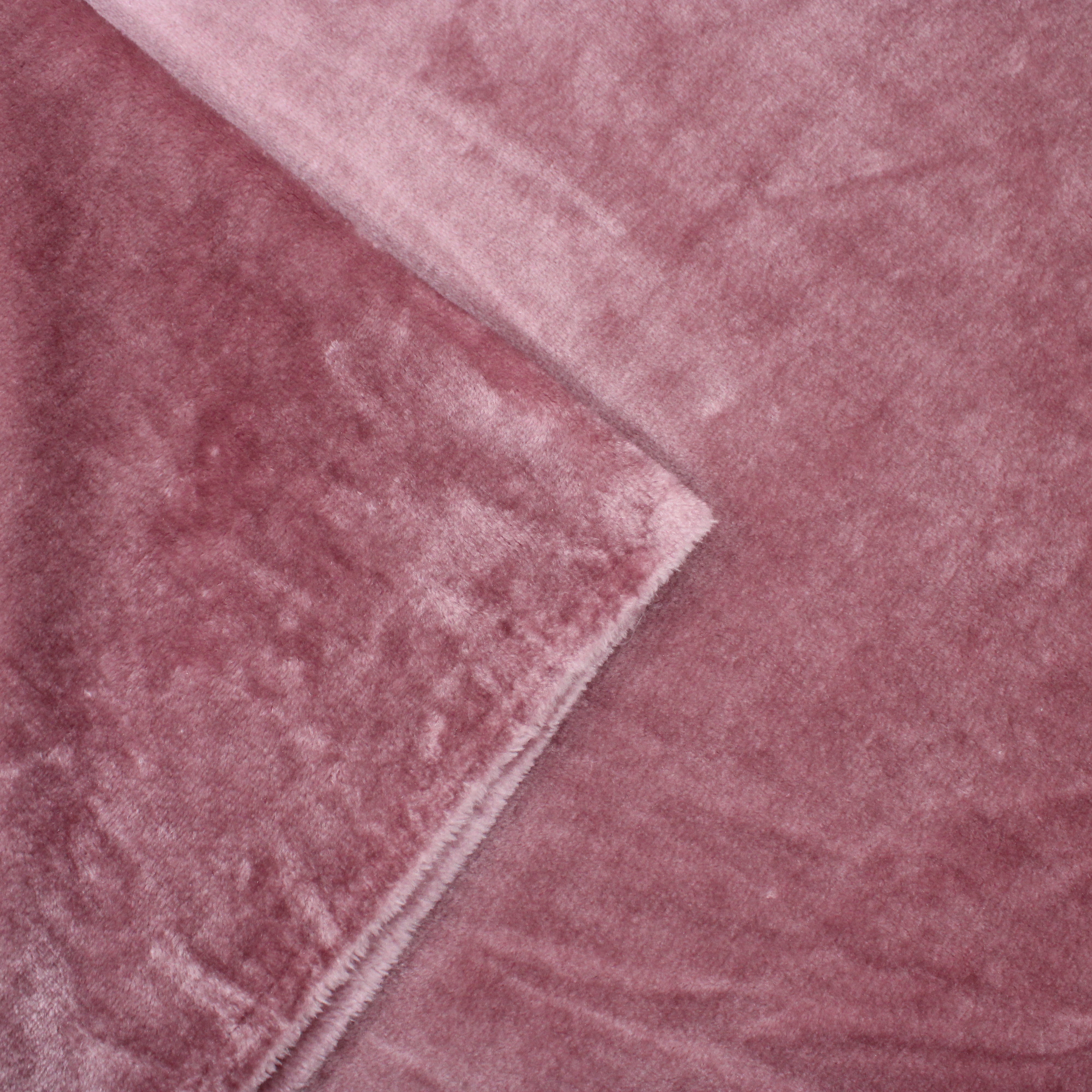 3 Metres, Ultra Soft Cuddle Fleece, 'MAUVE' -55" Wide