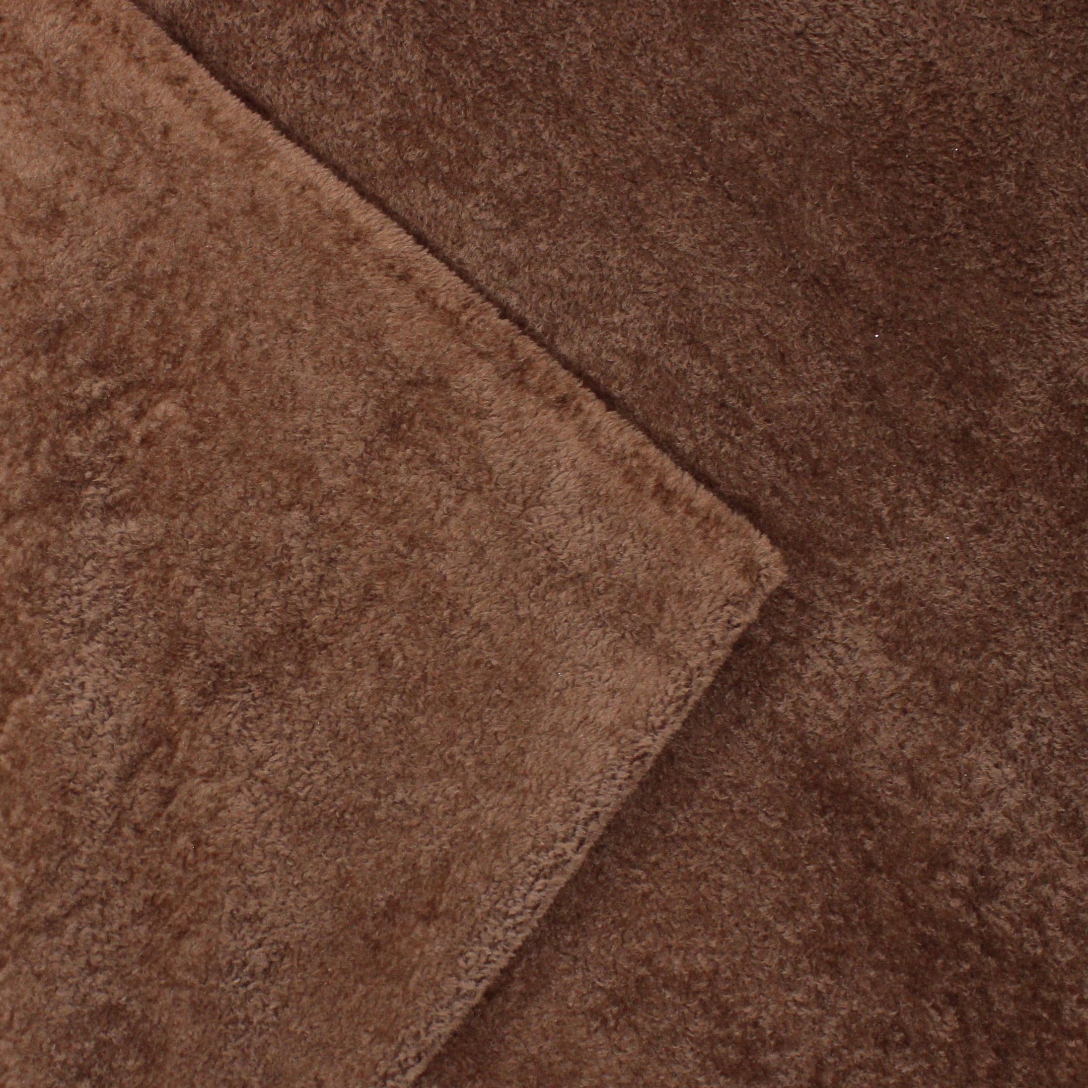 3 Metres, Ultra Soft Cuddle Fleece, 'BROWN' -55" Wide