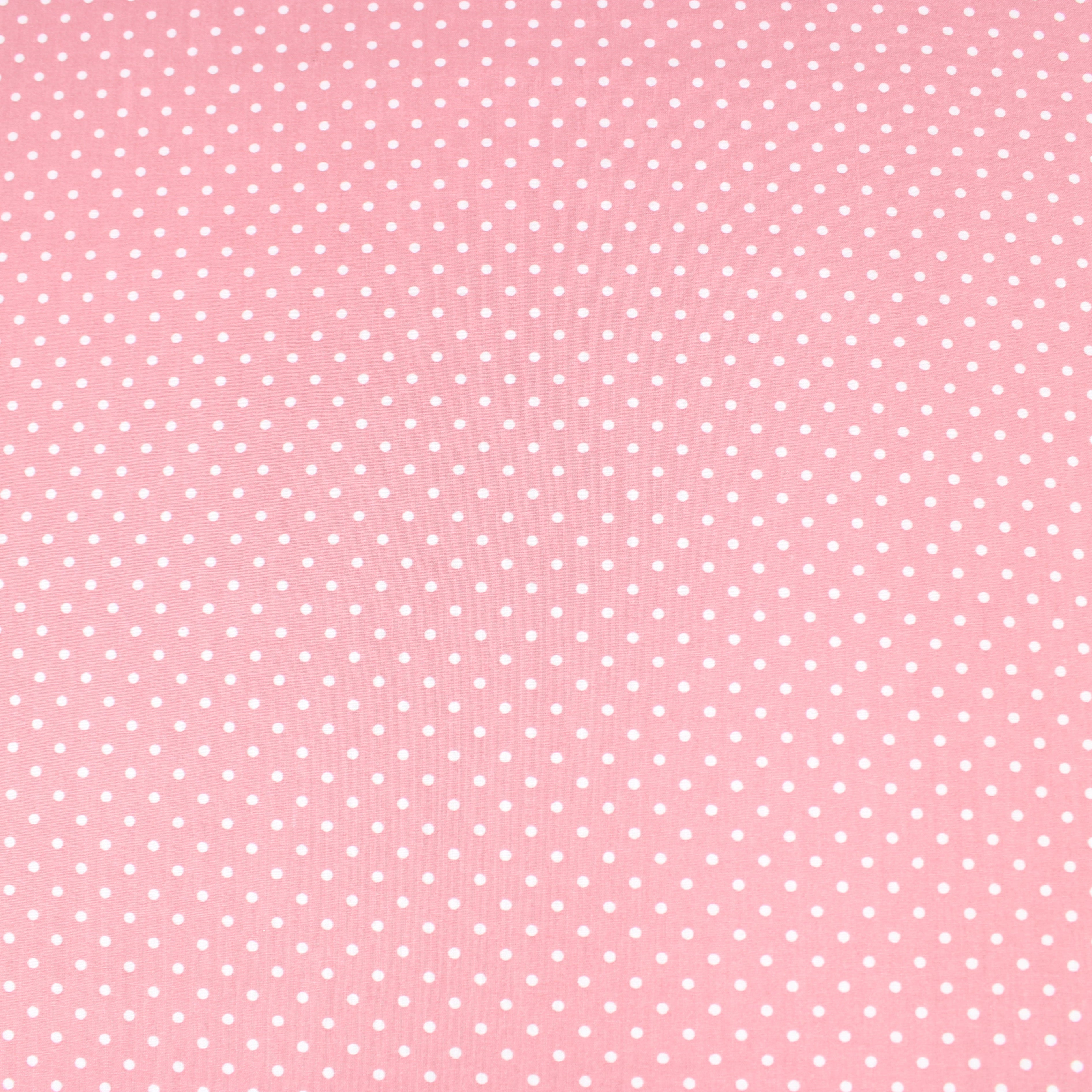 Per Metre Printed Cotton Poplin, 'Polka Beige ' - 45" Wide