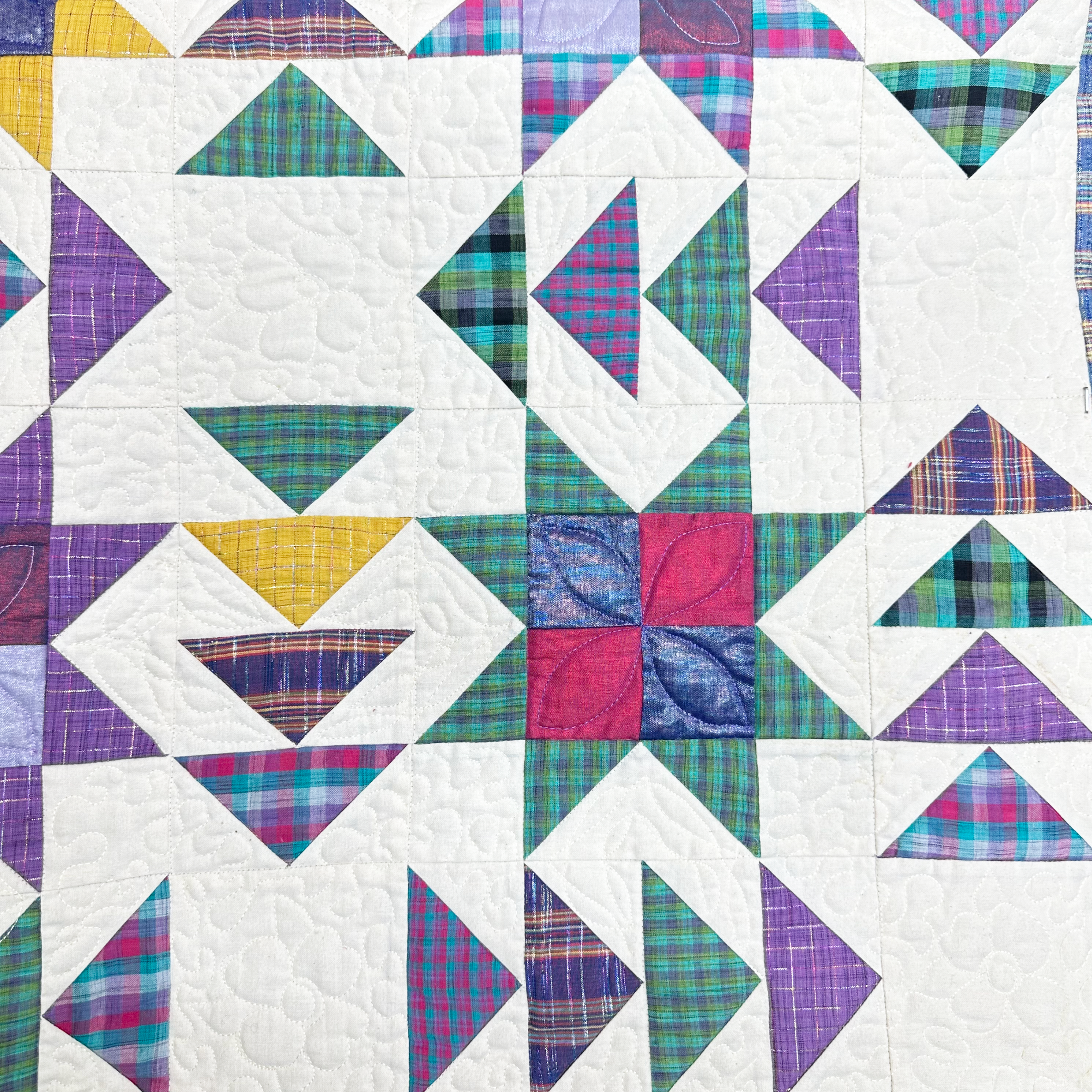 Premium 100% Cotton Lap Quilt- 100cm x 100cm (Tartans)