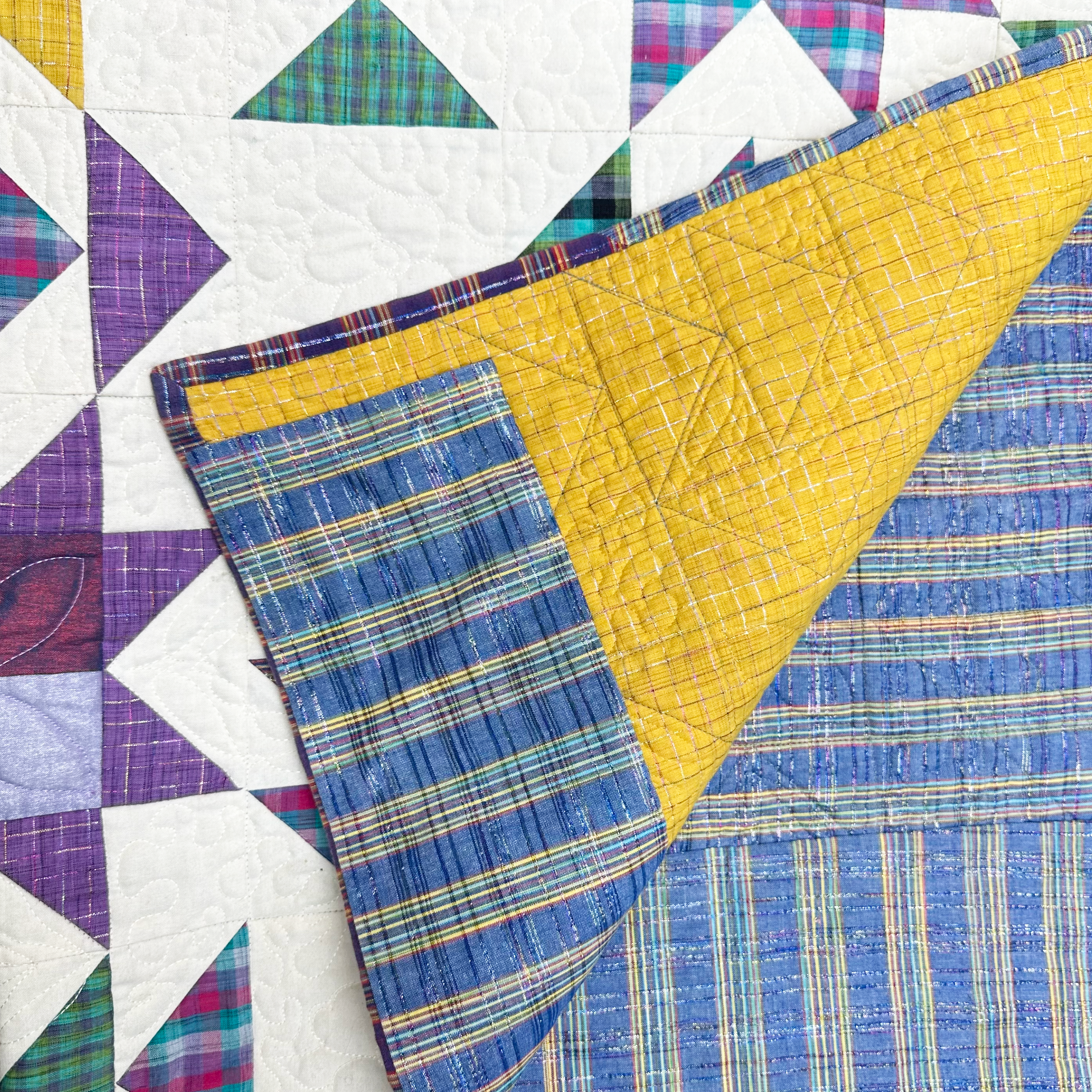 Premium 100% Cotton Lap Quilt- 100cm x 100cm (Tartans)