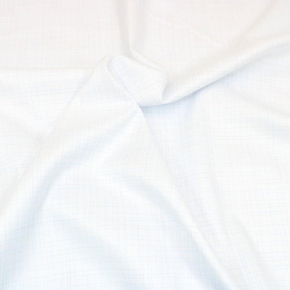 3 Metres Cashmere Effect Suiting Fabric, 'White' - 55" Wide
