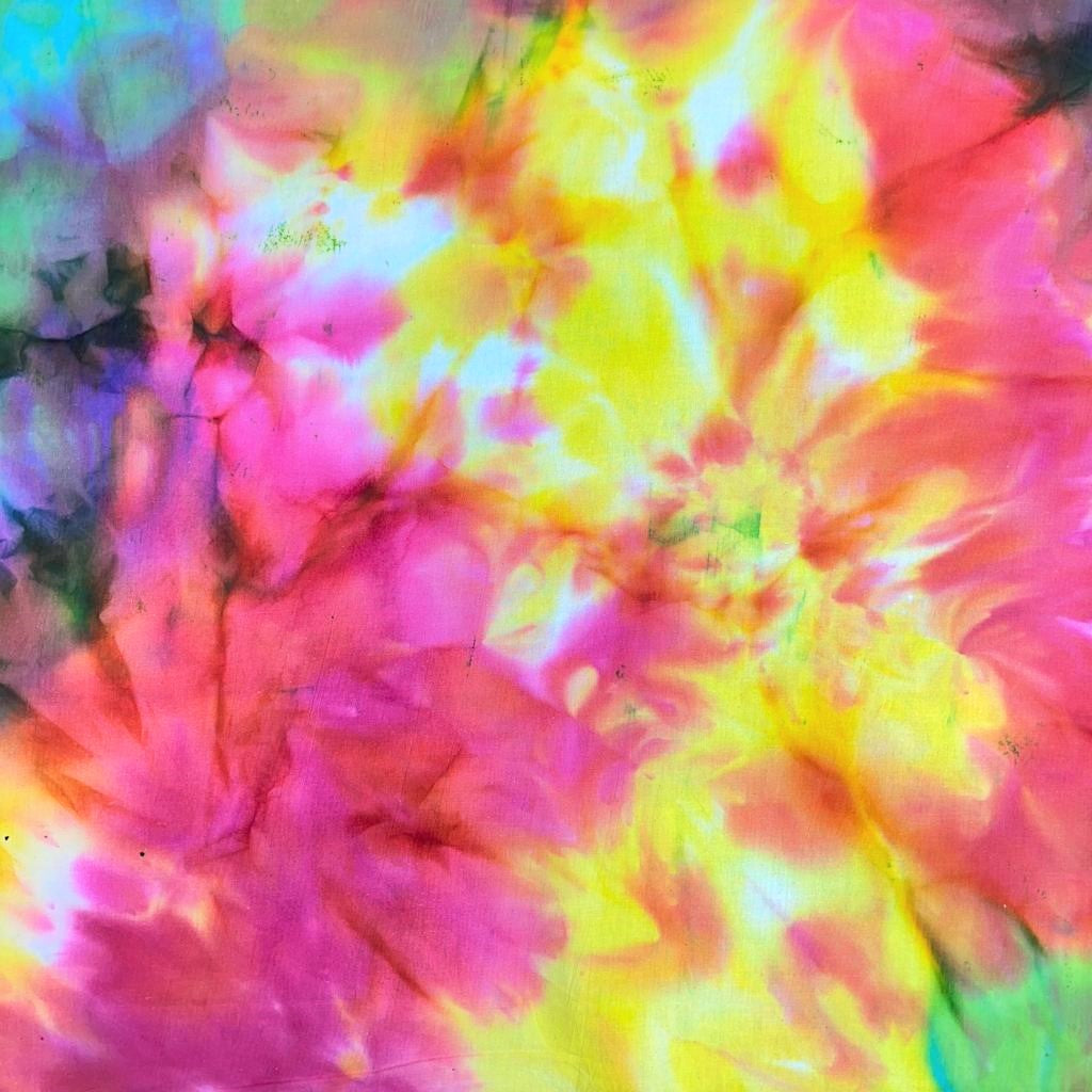 3 Metres Hand Printed Bali Batik,  'Sunrise' - 45" Wide