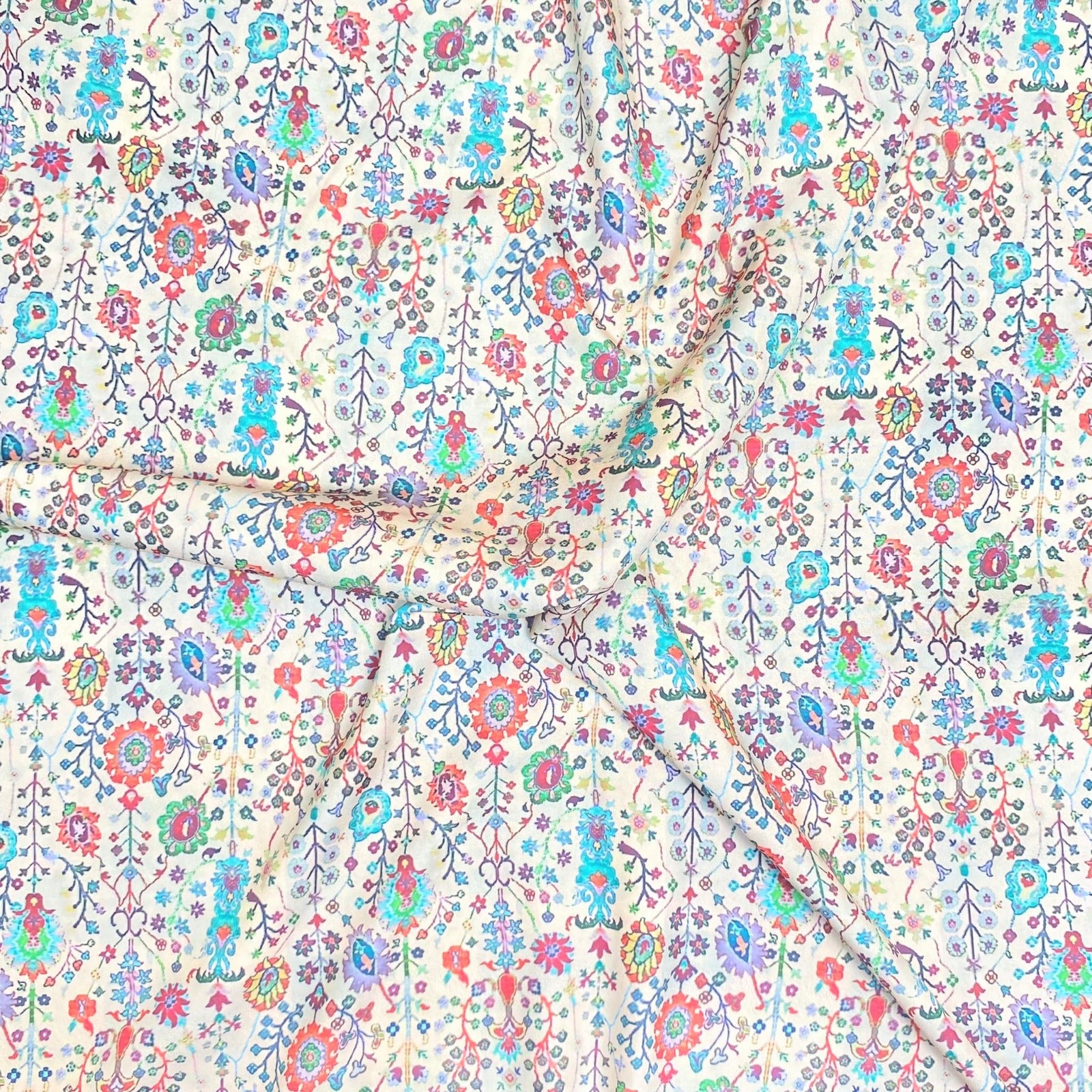 3 Metres, Printed Luxury Crepe, 'Istanbul' - 45" Wide