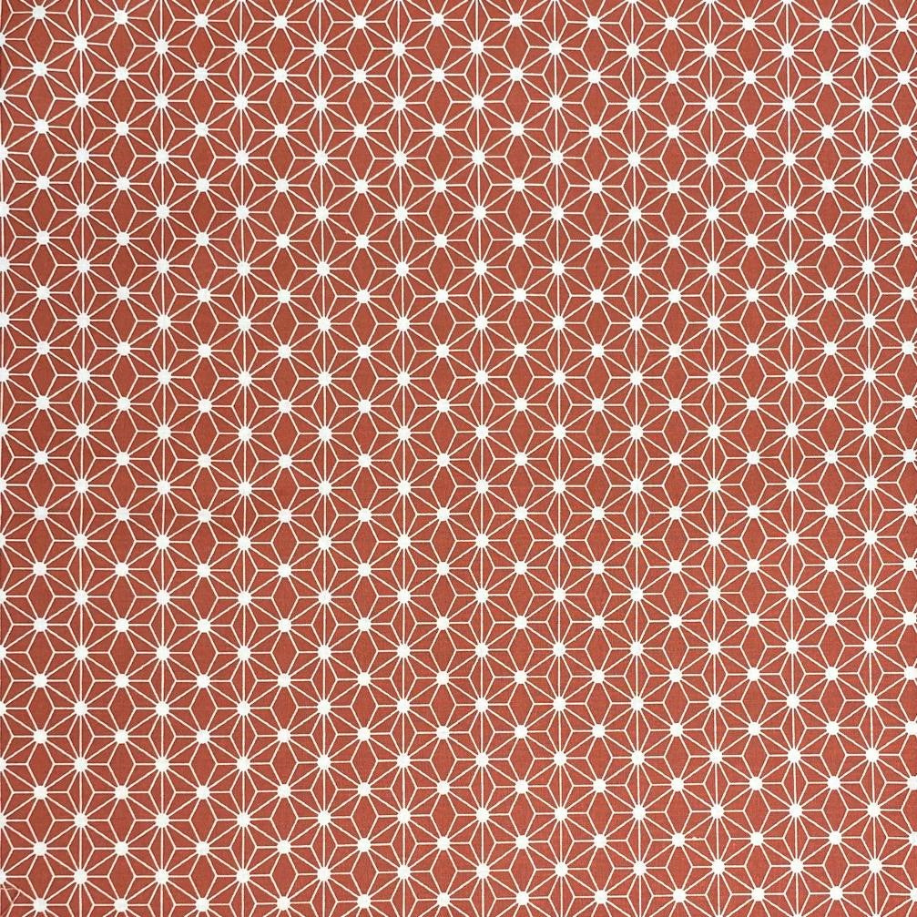 Digital 100% Cotton Poplin, 'Rust' - 63" Wide