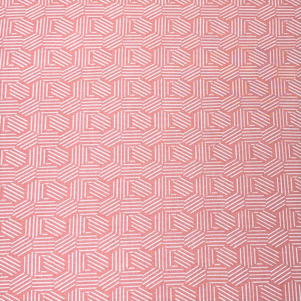 Digital 100% Cotton Poplin, 'Dusky Pink' - 63" Wide