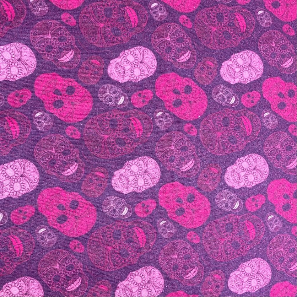 Halloween Themed Cotton, 'Pink' - 45" Wide