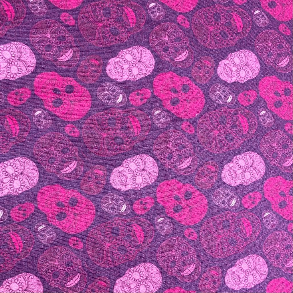 Halloween Themed Cotton, 'Pink' - 45" Wide