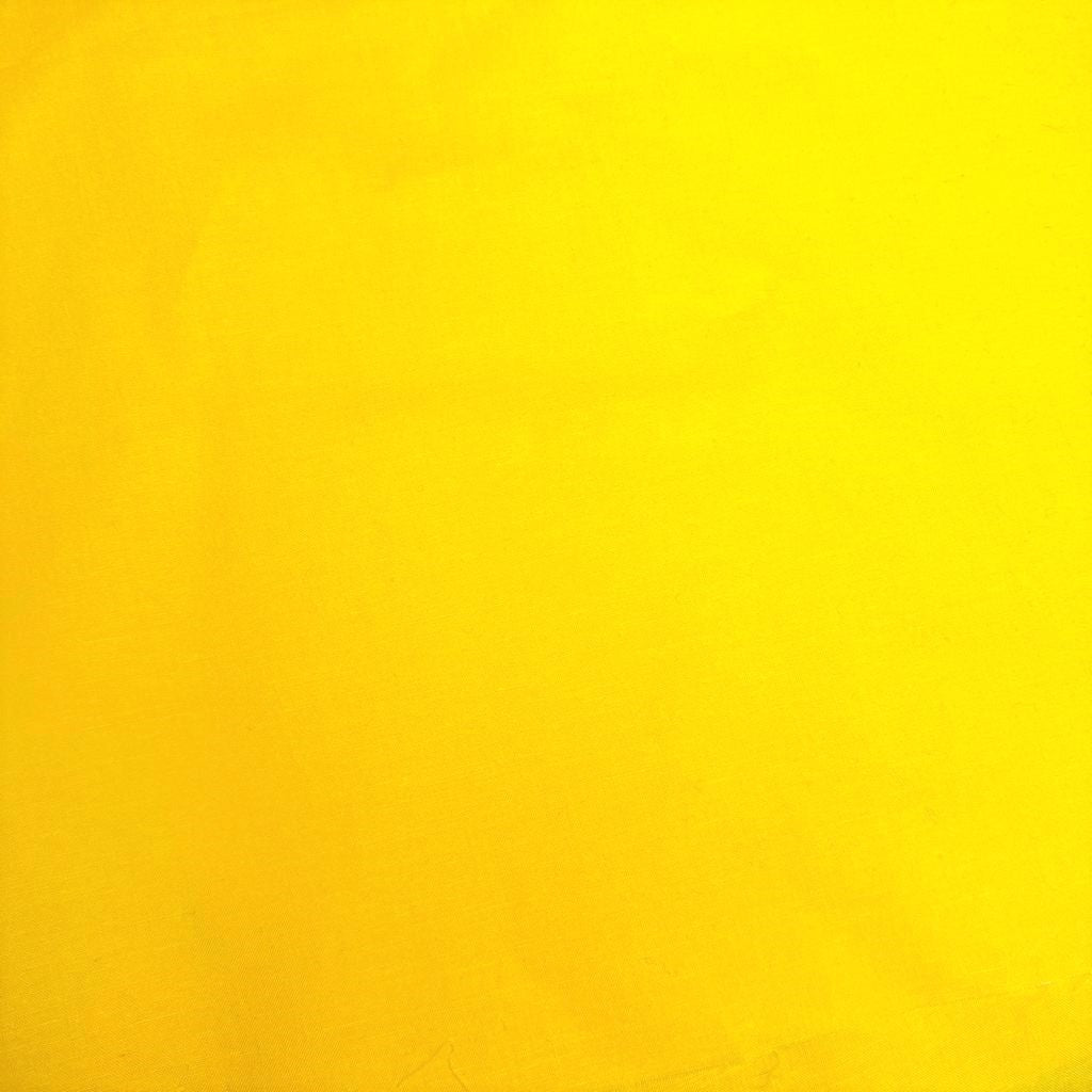Per Metre, Plain Cotton Poplin, 'Yellow' - 43" Wide