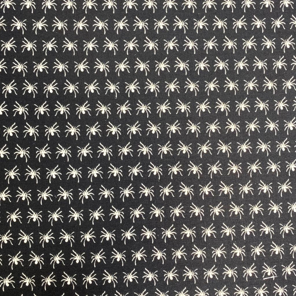 Halloween Themed Cotton, 'Spider' - 45" Wide