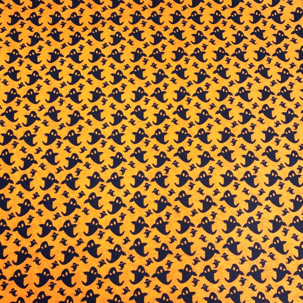 Halloween Themed Cotton, 'Boo' - 45" Wide