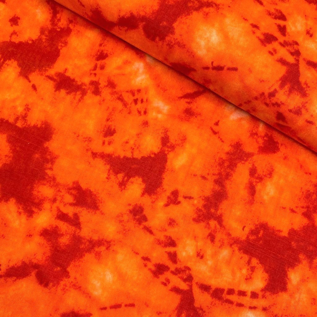 3 Metres Melody Quilting Cotton, 'Orange' - 45" Wide