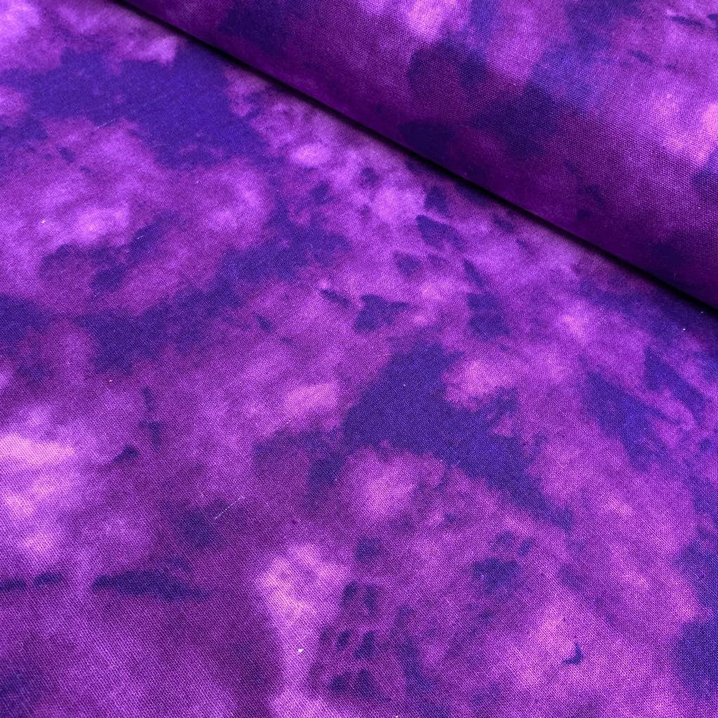 3 Metres Melody Quilting Cotton, 'Purple' - 40" Wide