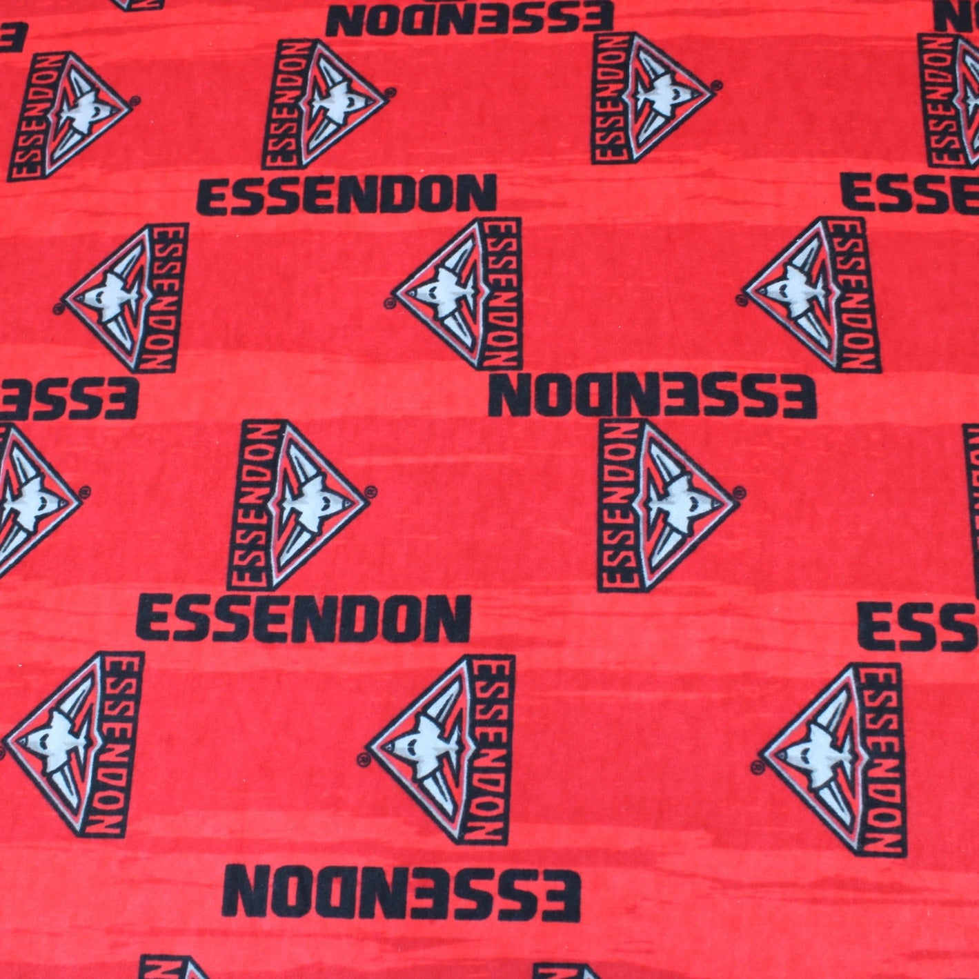 3 Metres, Printed Brushed Cotton, 'Football Club' - 44" Wide