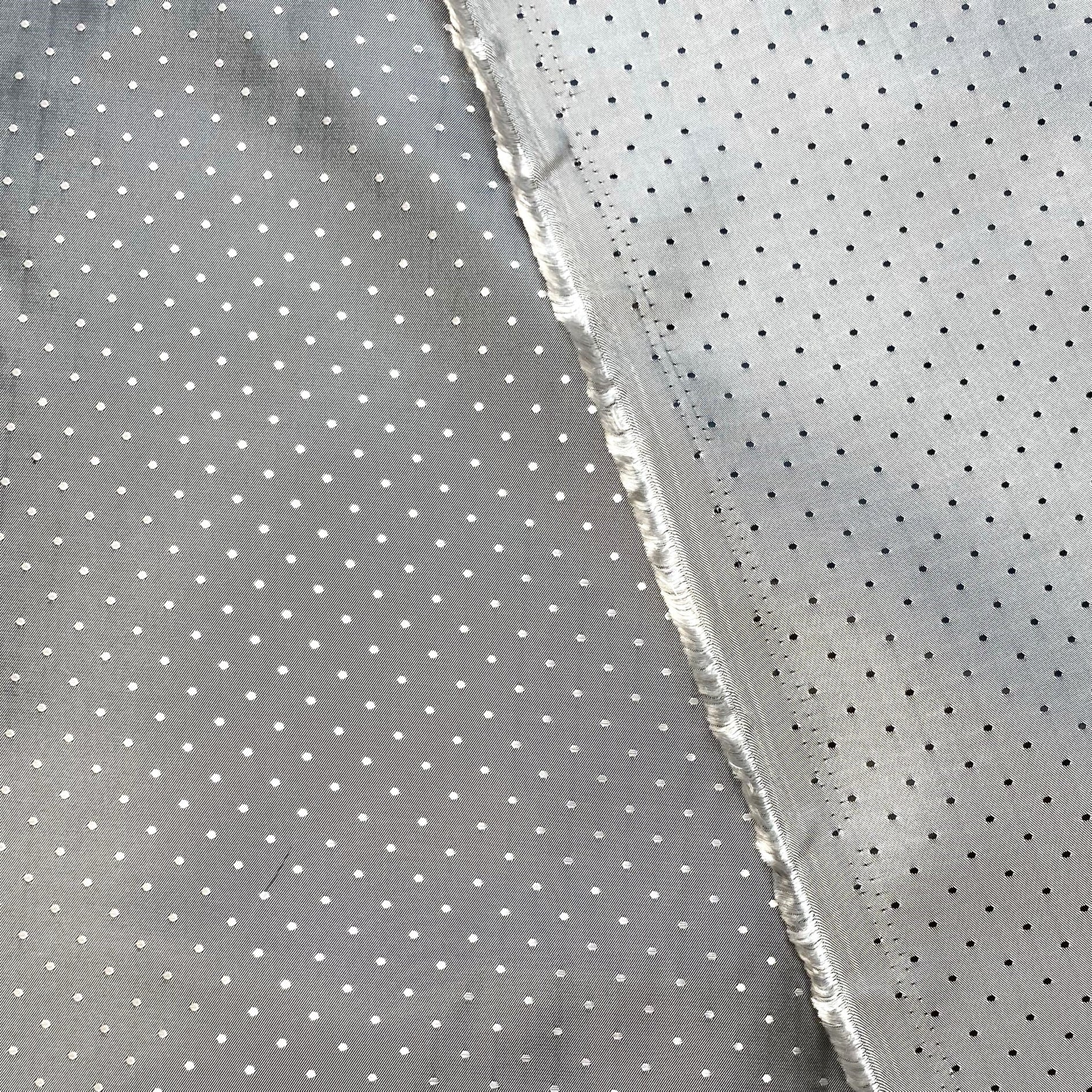 3 Metres, Chamois Silk Satin, 'Silver' - 55" Wide