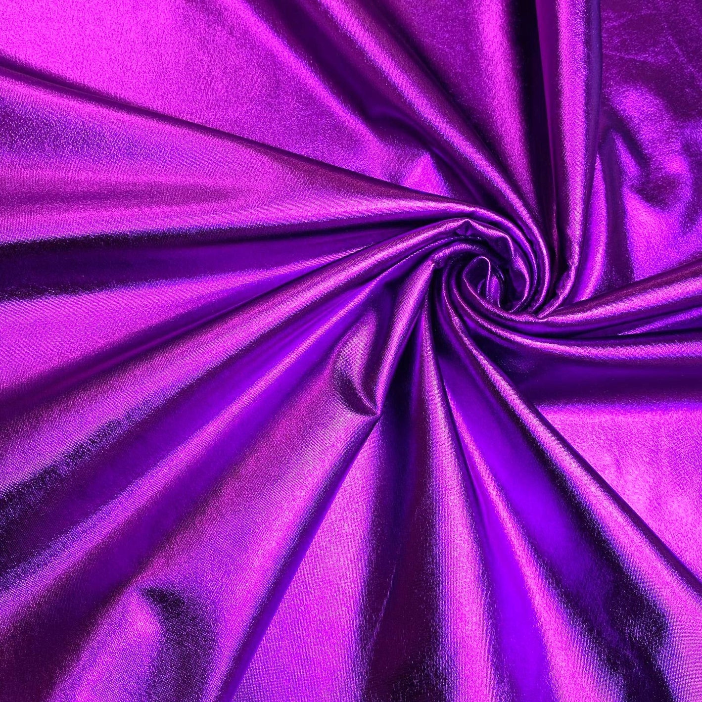 Super Soft Metallic Lycra, 'Violet' - 55" Wide