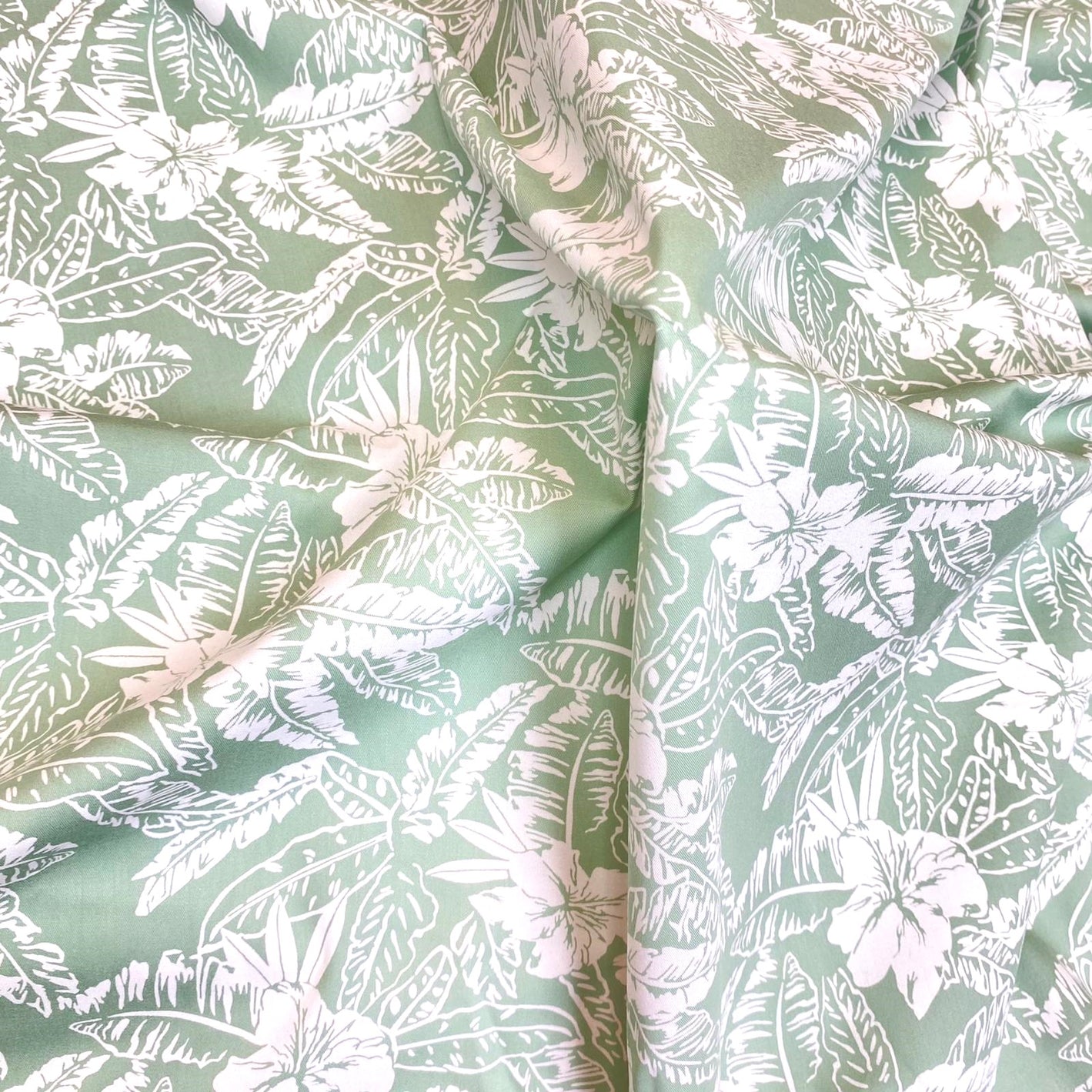 3 Metres, Printed Cotton Twill, 'Hawaii' - 60" Wide