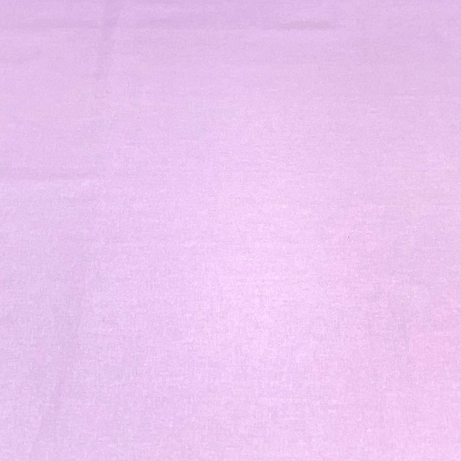 Sold Per Metre, High Thread Count Cotton Poplin, 'Lilac, Shade 30' - 45" Wide