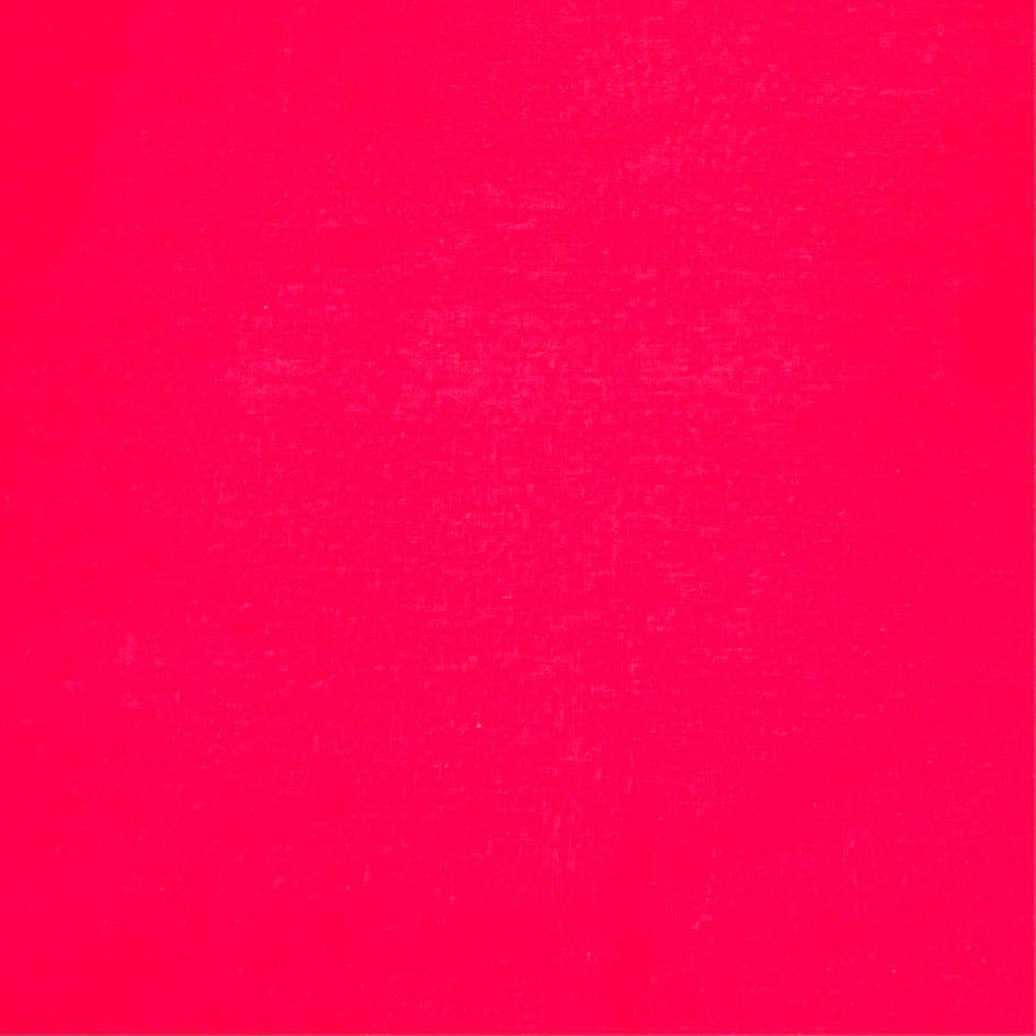 Sold Per Metre, High Thread Count Cotton Poplin, 'Scarlet Red, Shade 43' - 45" Wide