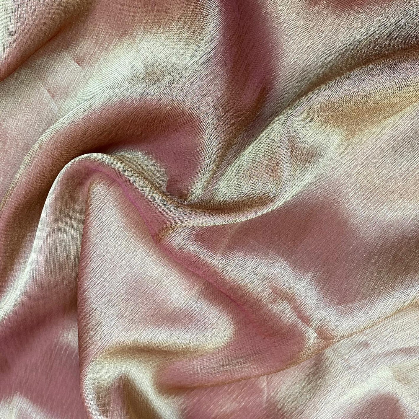 Sold 3 Metres Two Ton Professional Organza, 'COPPER'  -55" Wide