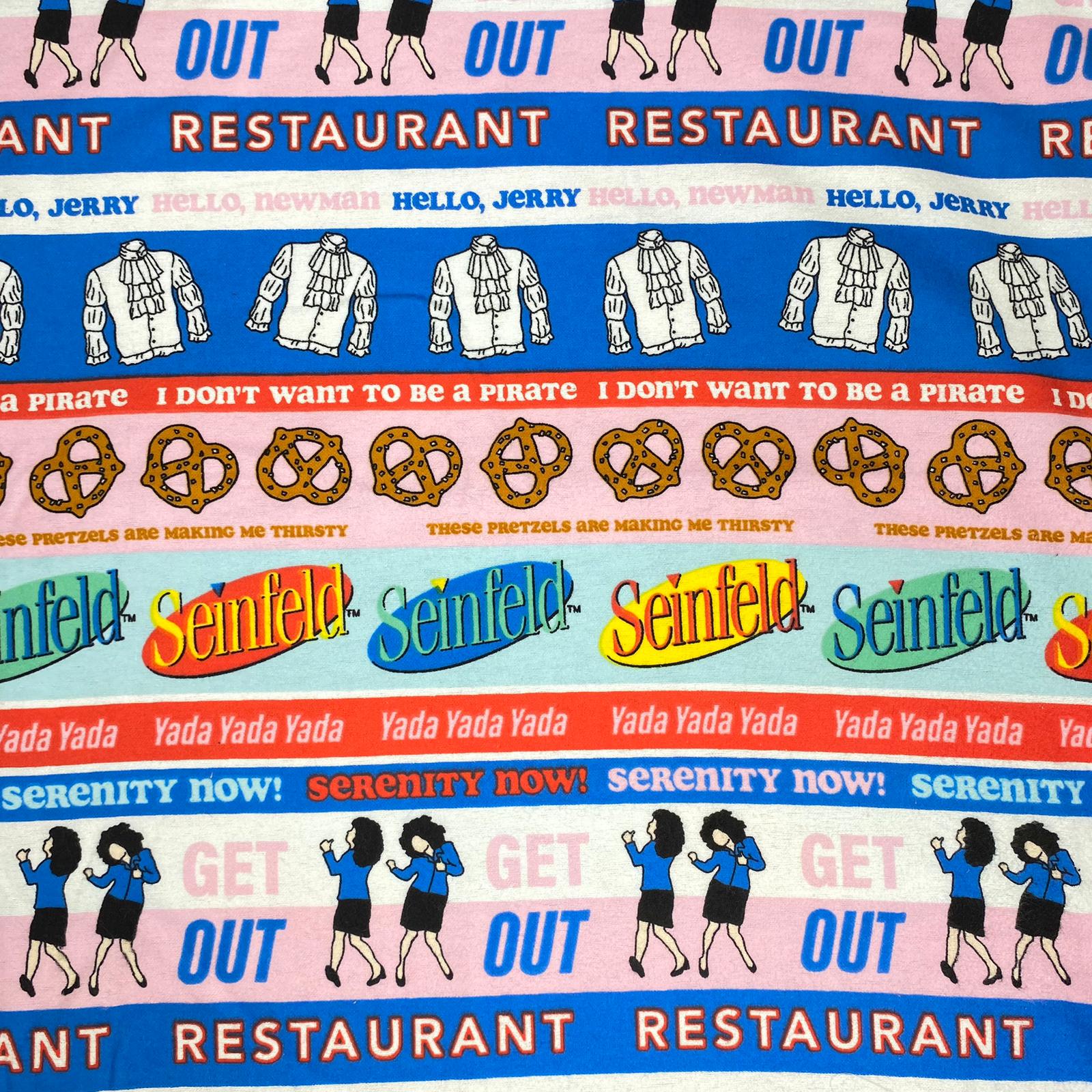 3 Metres, Printed Brushed Cotton, 'DANCE' - 44" Wide