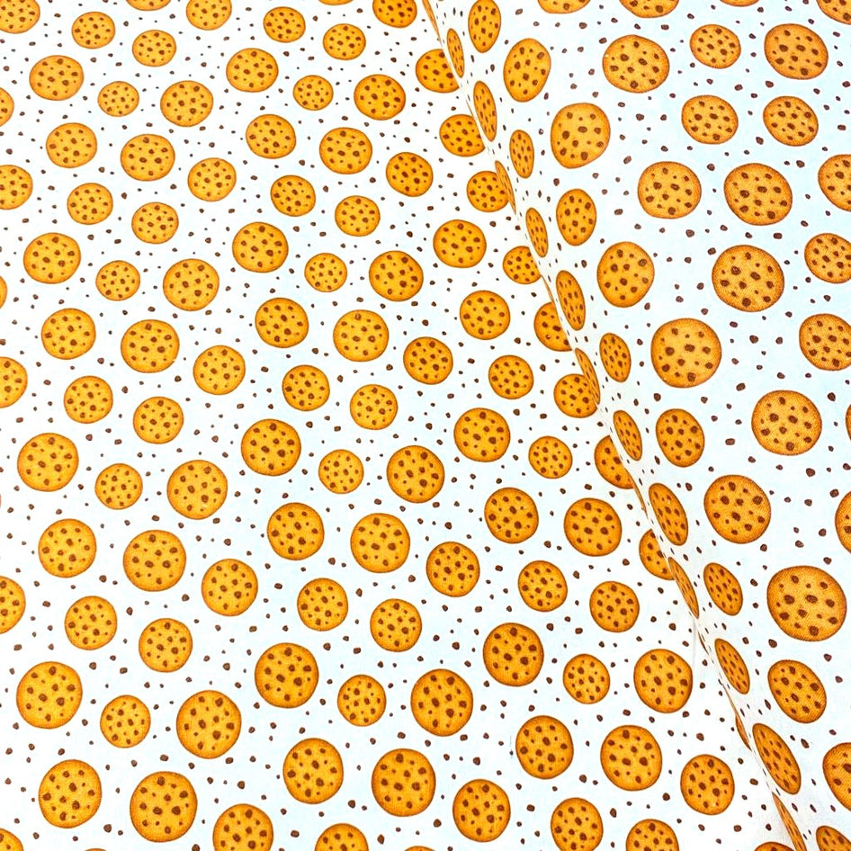 Per Metre Digital Printed Cotton 'COOKIES'- 44" Wide