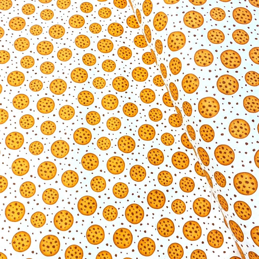 Per Metre Digital Printed Cotton 'COOKIES'- 44" Wide