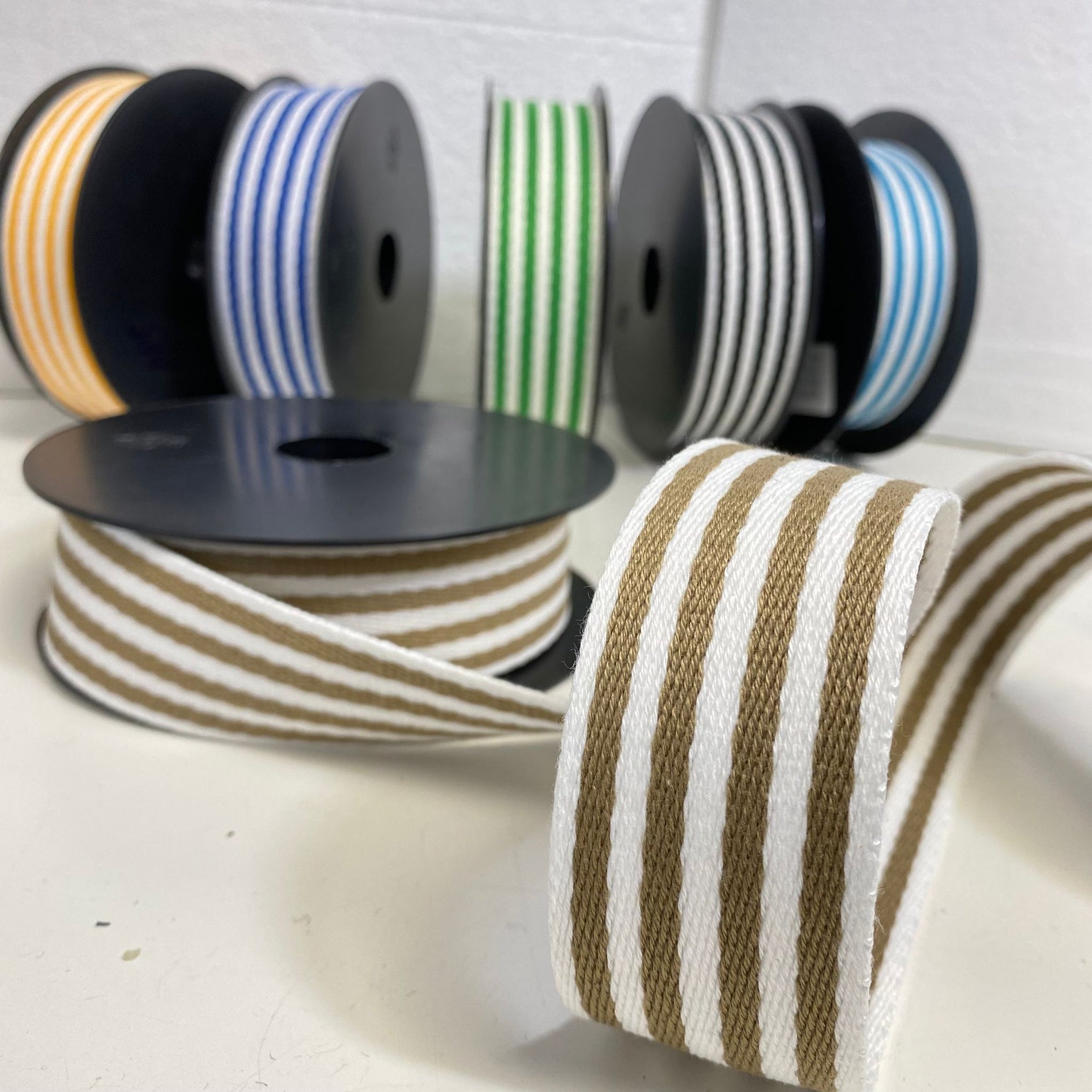 Per Metre Cotton Rich Webbing: For Bag Straps- 38mm / 40mm