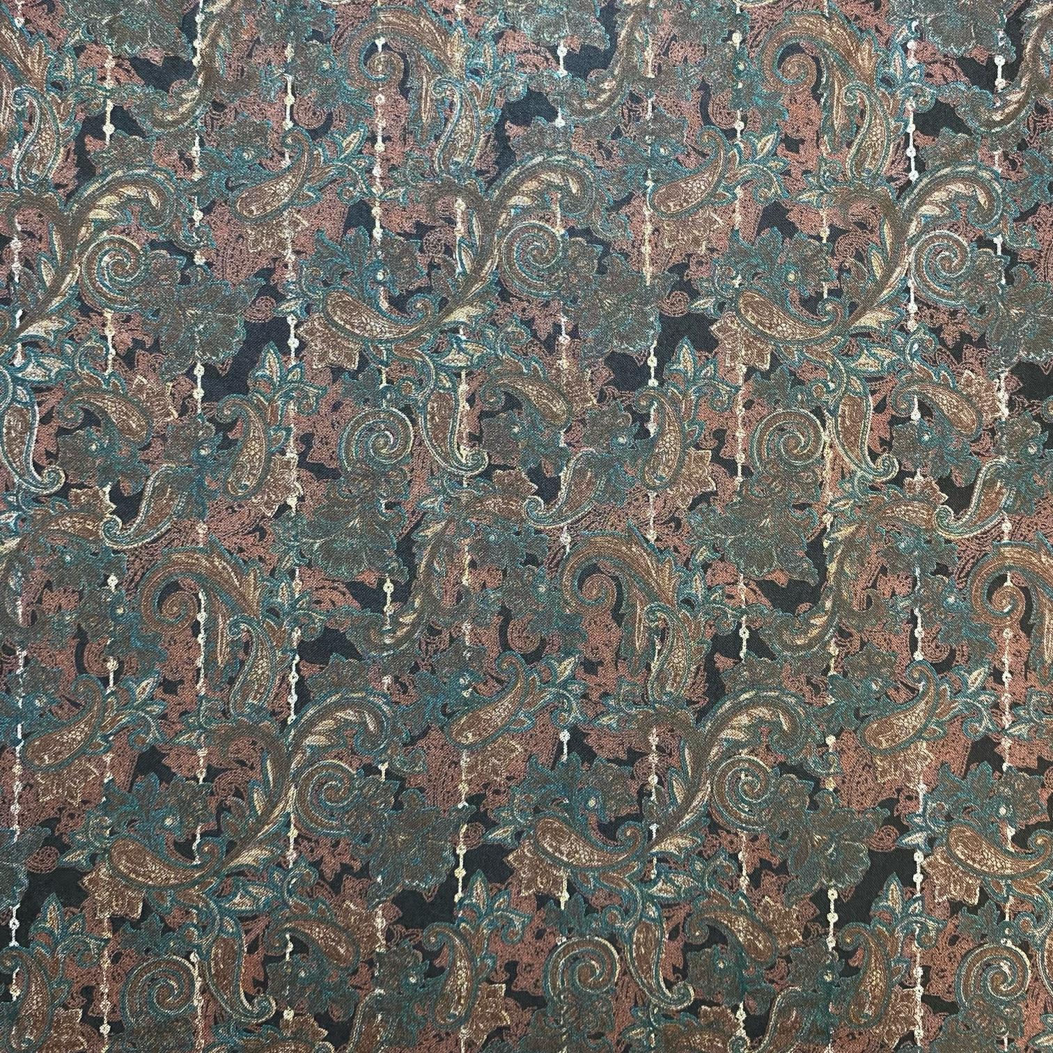 Printed Alpine Rayon, 'PRINT 3' -45" Wide (3 Metres)