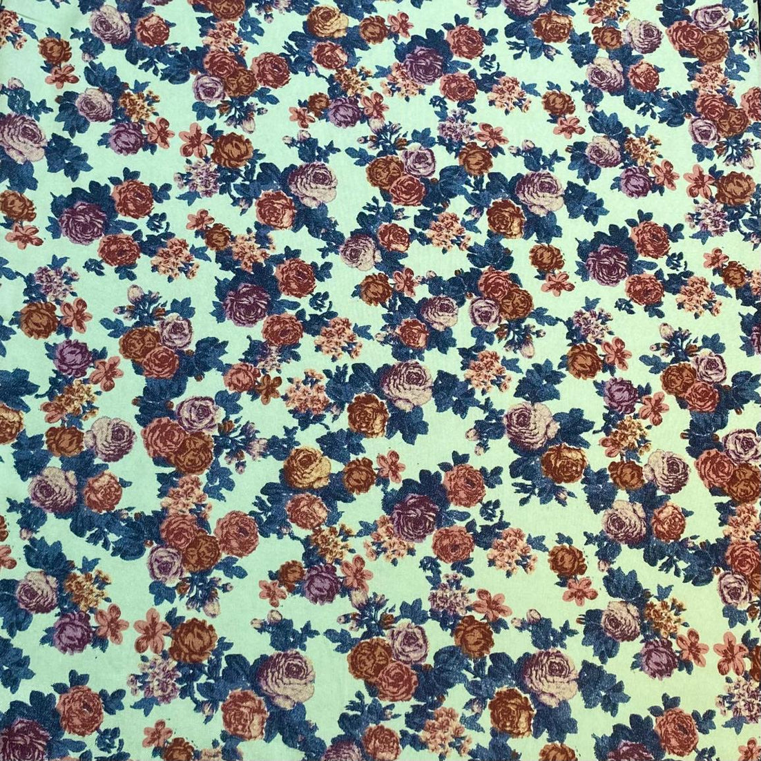 Printed Alpine Rayon, 'PRINT 5' -45" Wide (3 Metres)