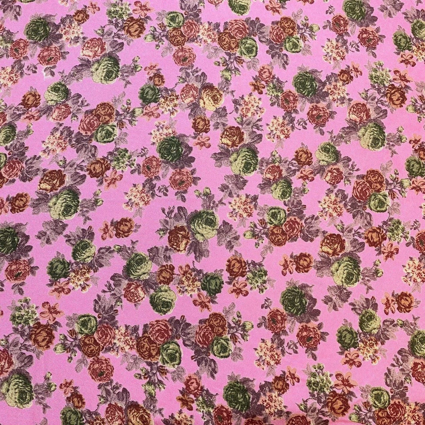 Printed Alpine Rayon, 'PRINT 4' -45" Wide (3 Metres)