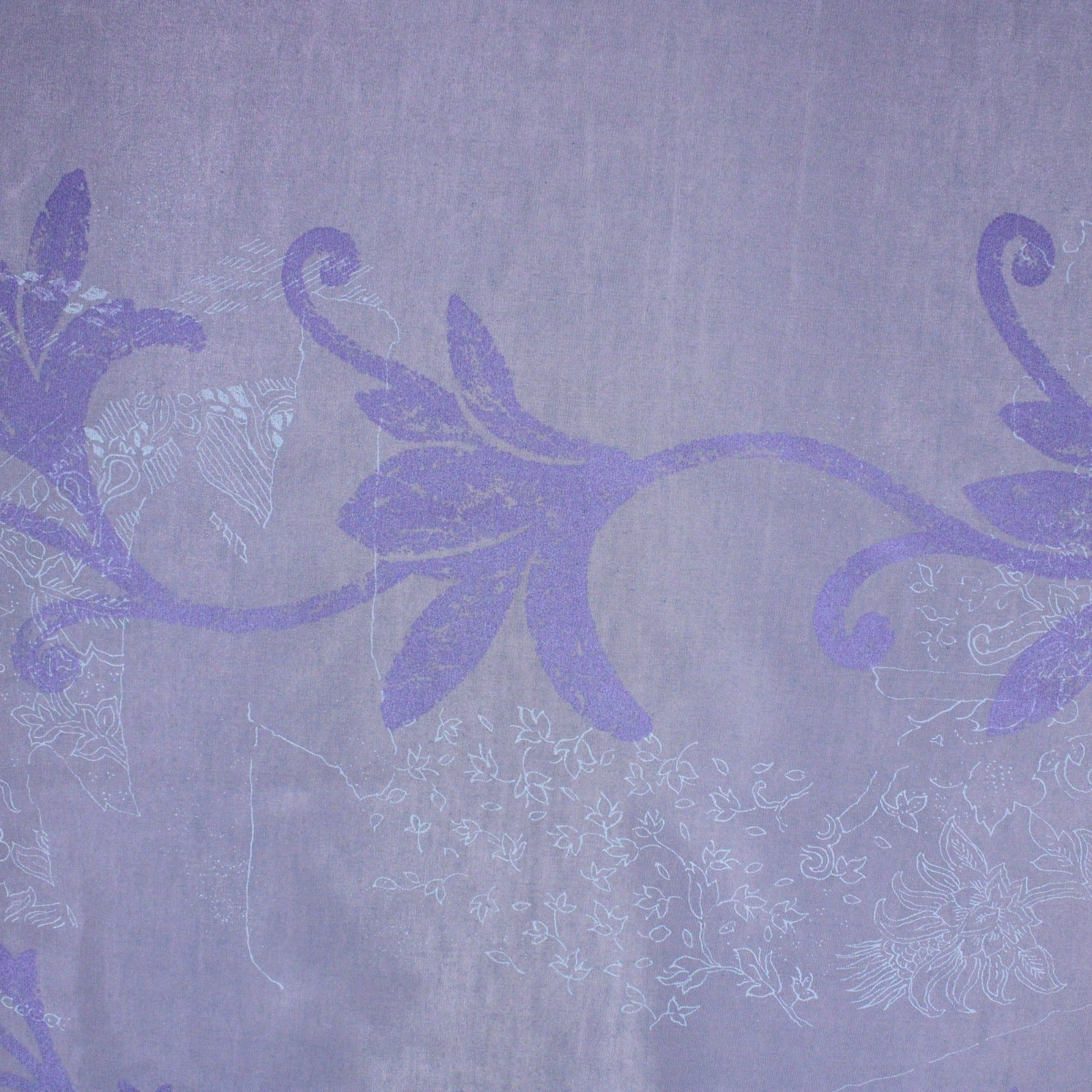 Printed Taffeta , 'PURPLE' -55" Wide (3 Metres )