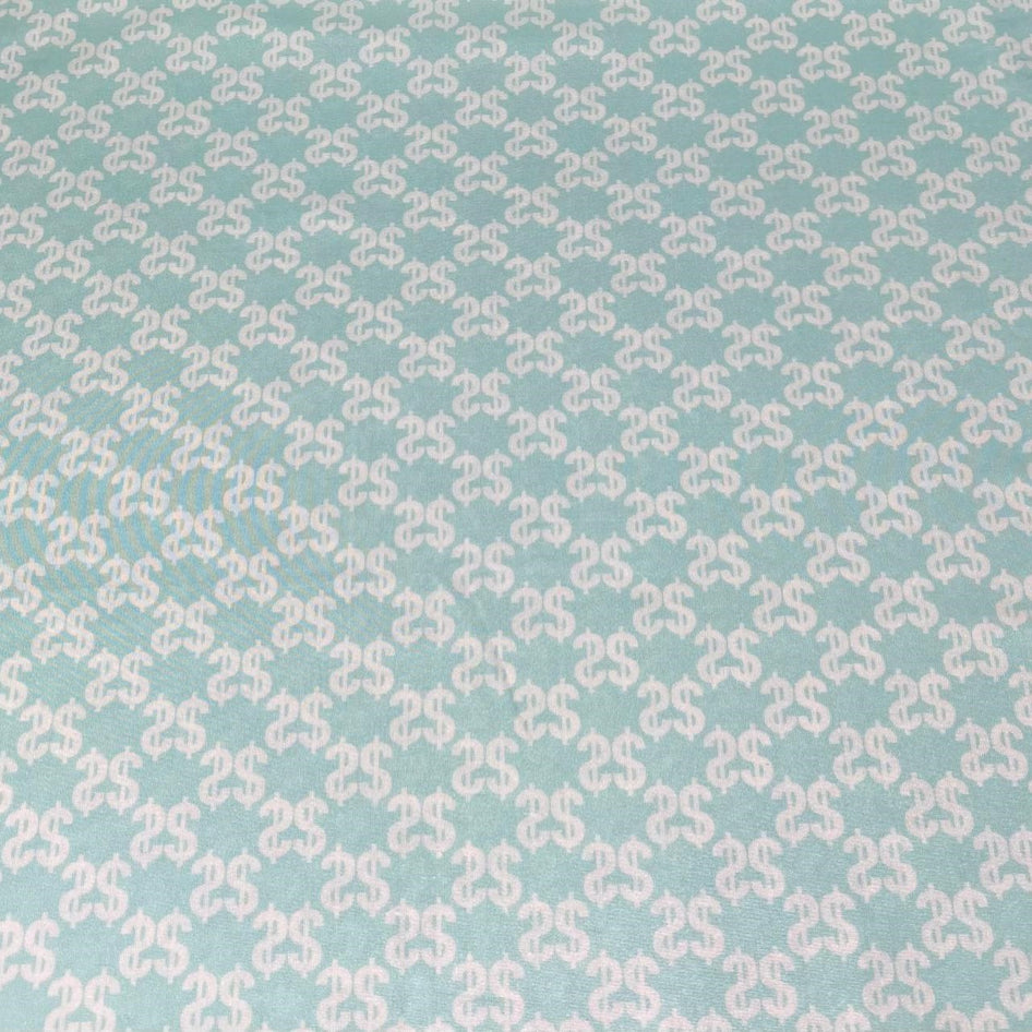 Printed Lycra, 'MONEY' - 55" Wide (3 Metres)