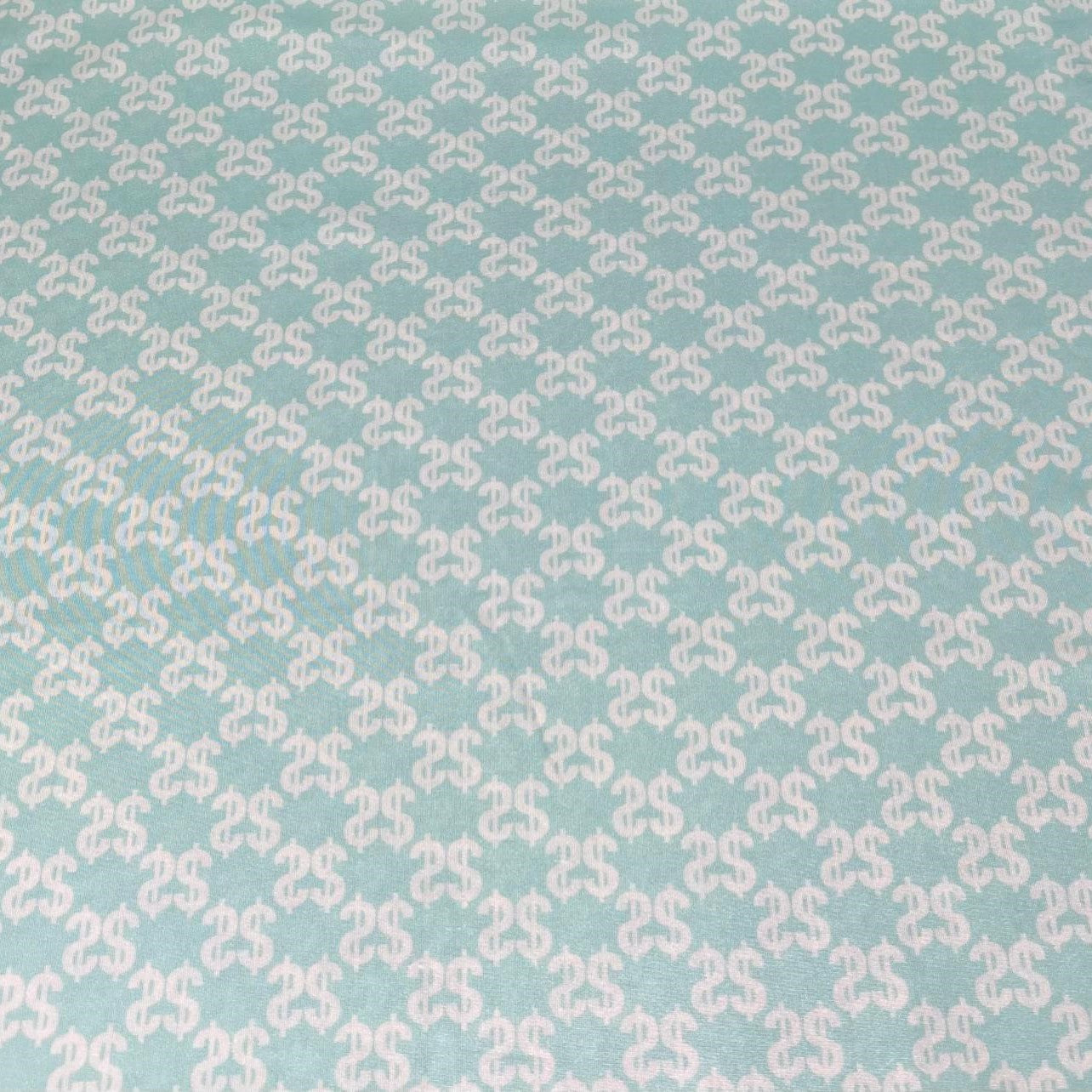 Printed Lycra, 'MONEY' - 55" Wide (3 Metres)