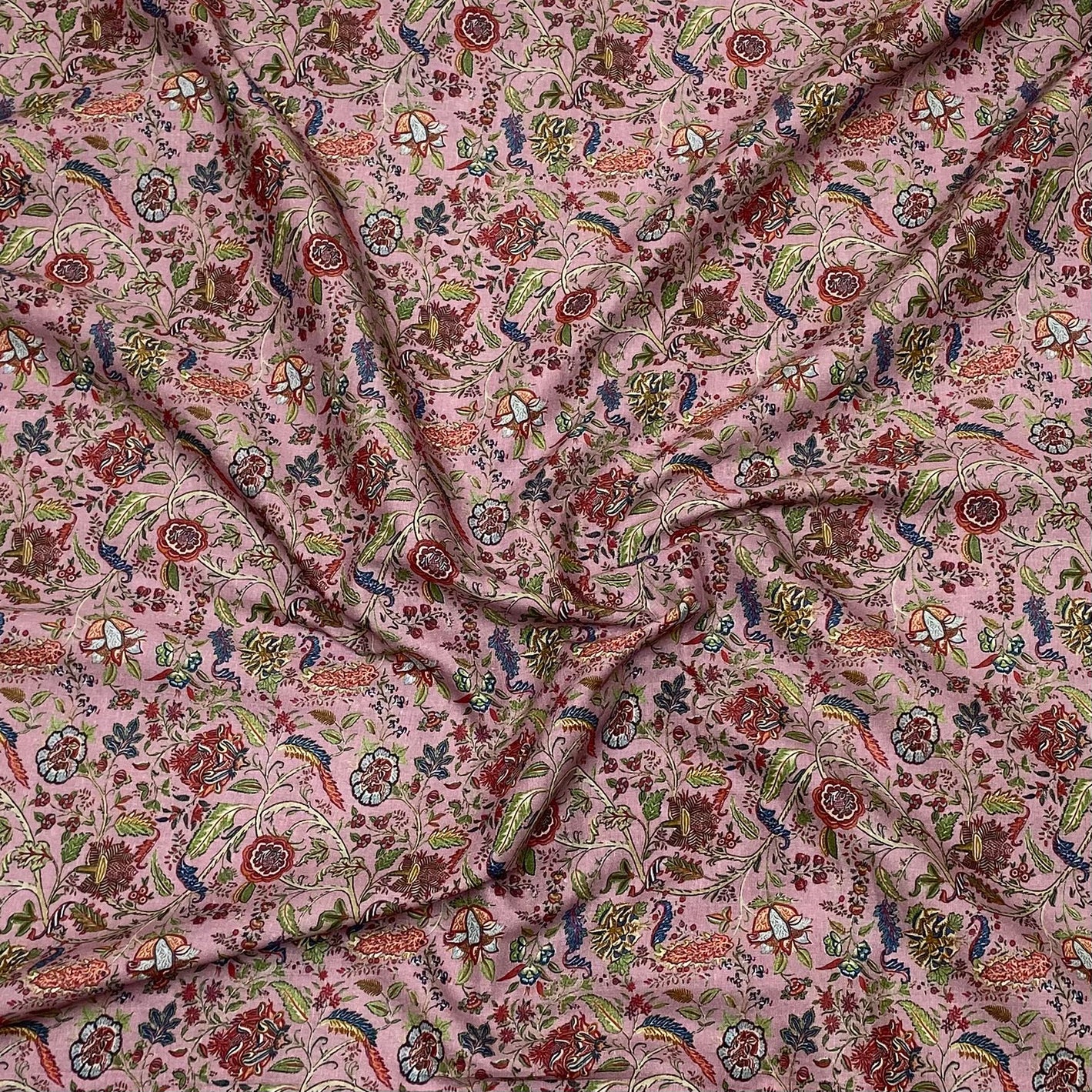 Per Metre, Premium Cotton Lawn - 55" Wide - Ancient